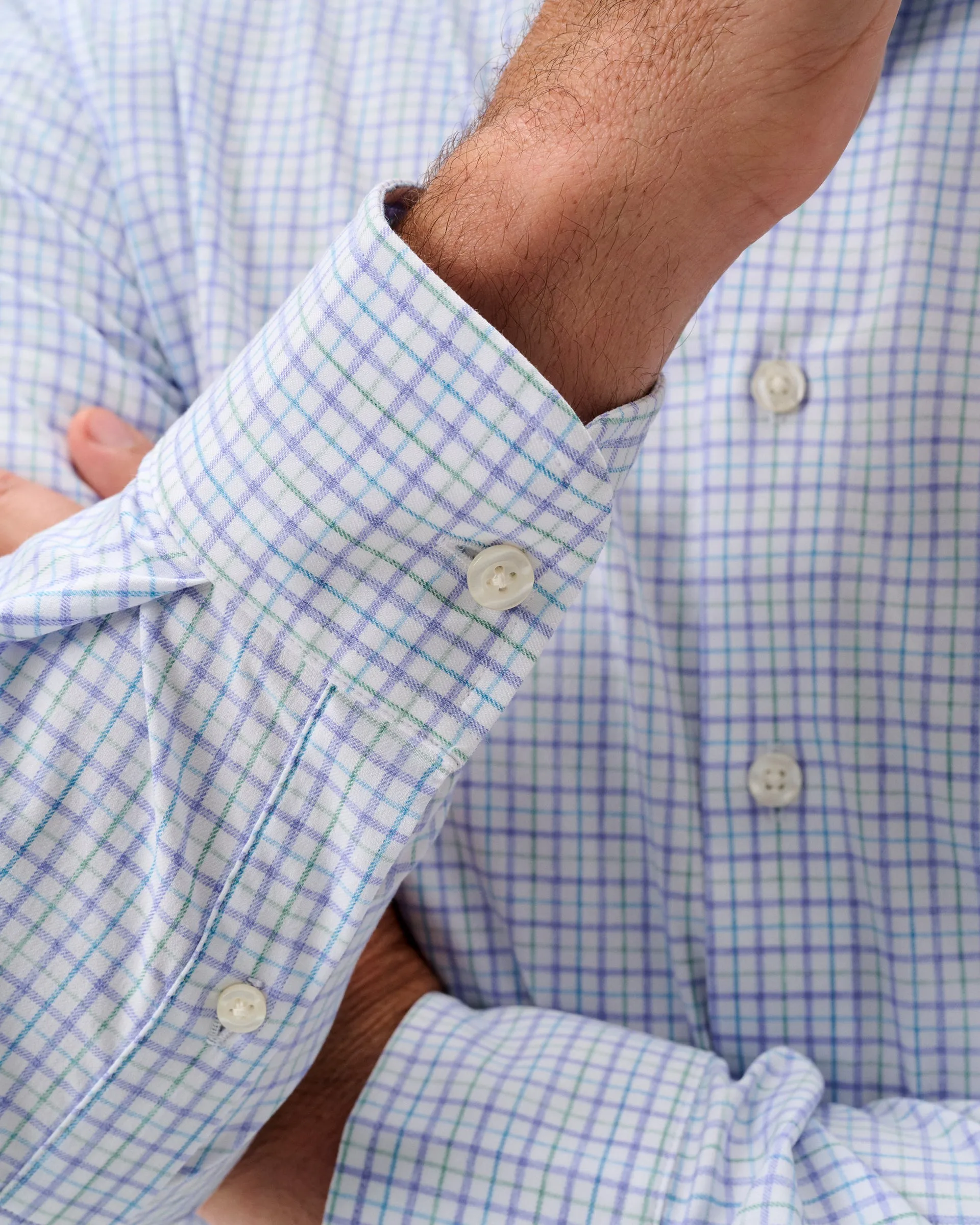 Everyday Performance Button Down Shirt - Briney sold by Johnnie-O product image thumbnail 3