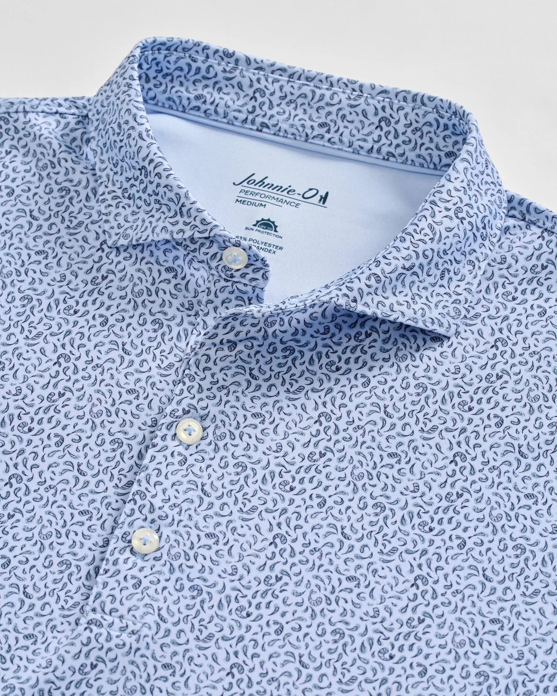 Performance Jersey Polo - Prawn sold by Johnnie-O product image thumbnail 5