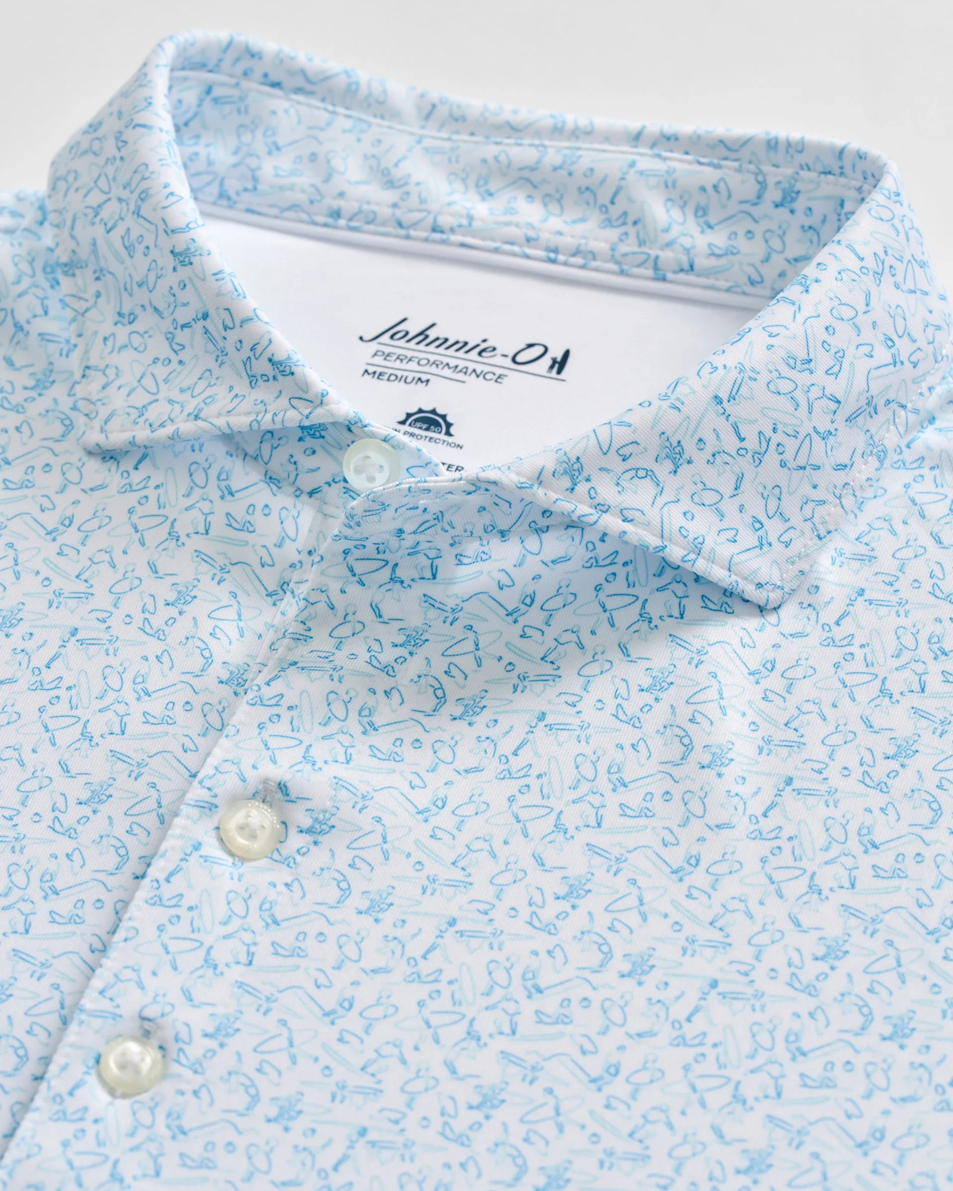 Performance Jersey Polo - Beach Break sold by Johnnie-O product image thumbnail 5