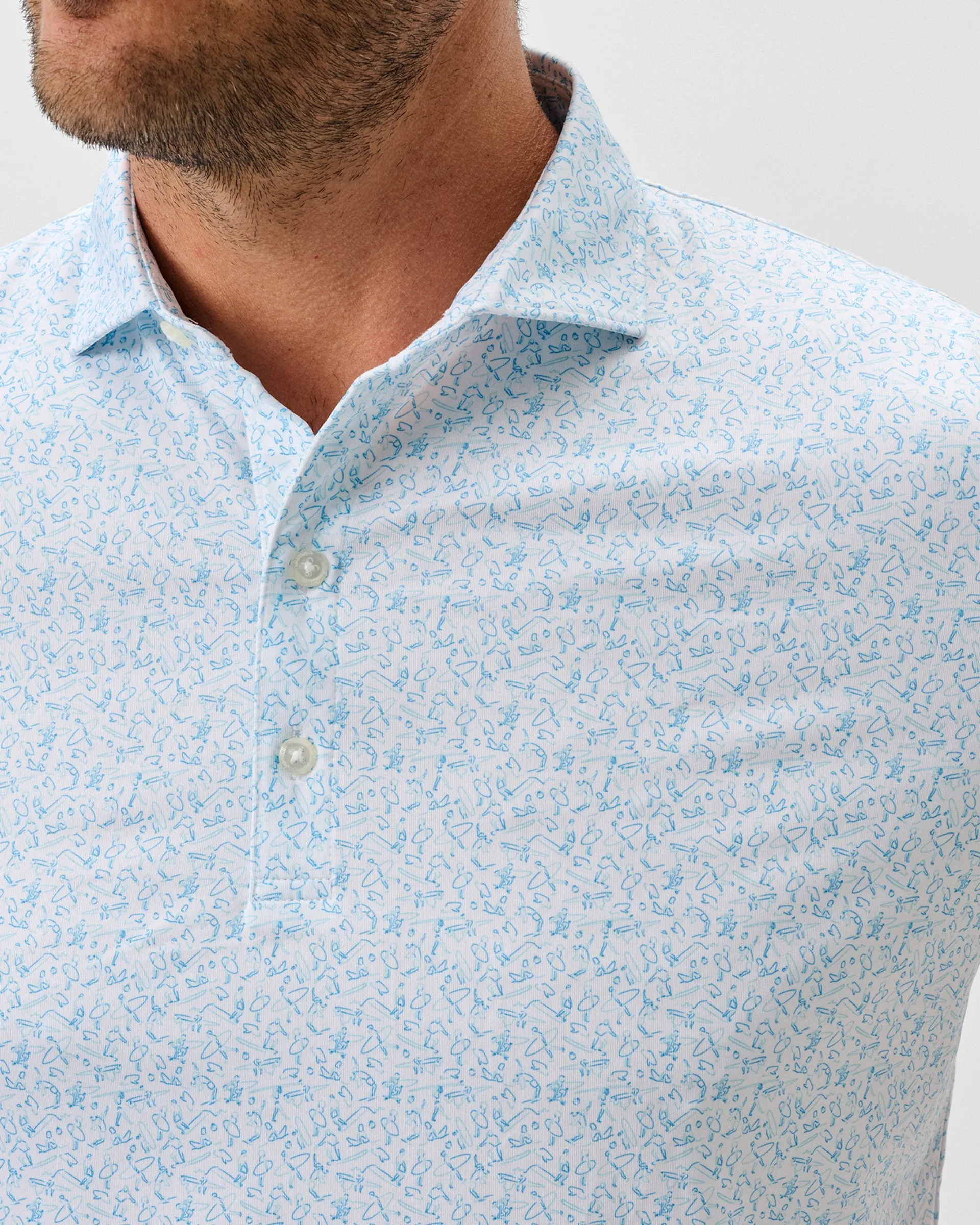 Performance Jersey Polo - Beach Break sold by Johnnie-O