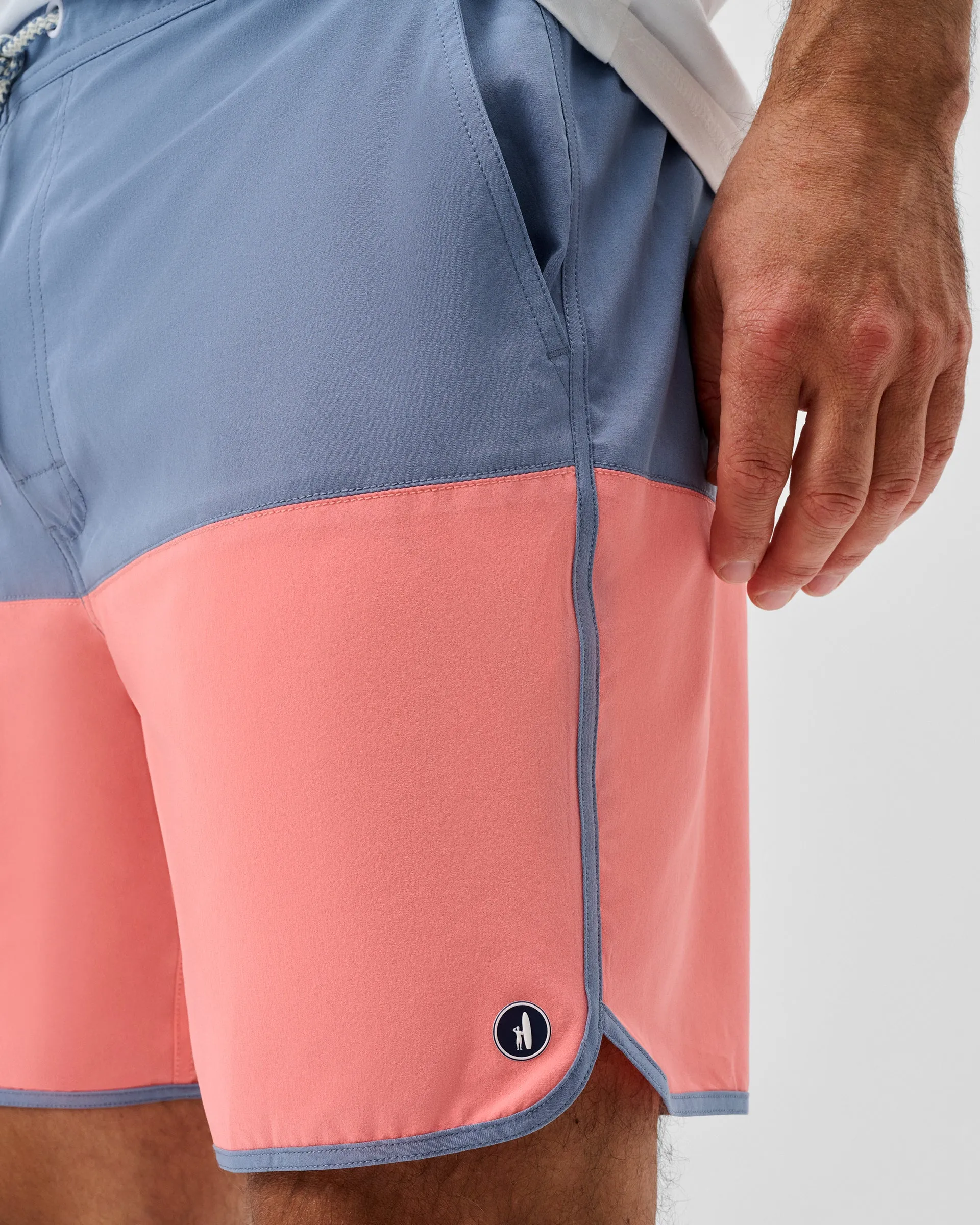 Half Elastic 7" Swim Trunks - Tully sold by Johnnie-O product image thumbnail 2