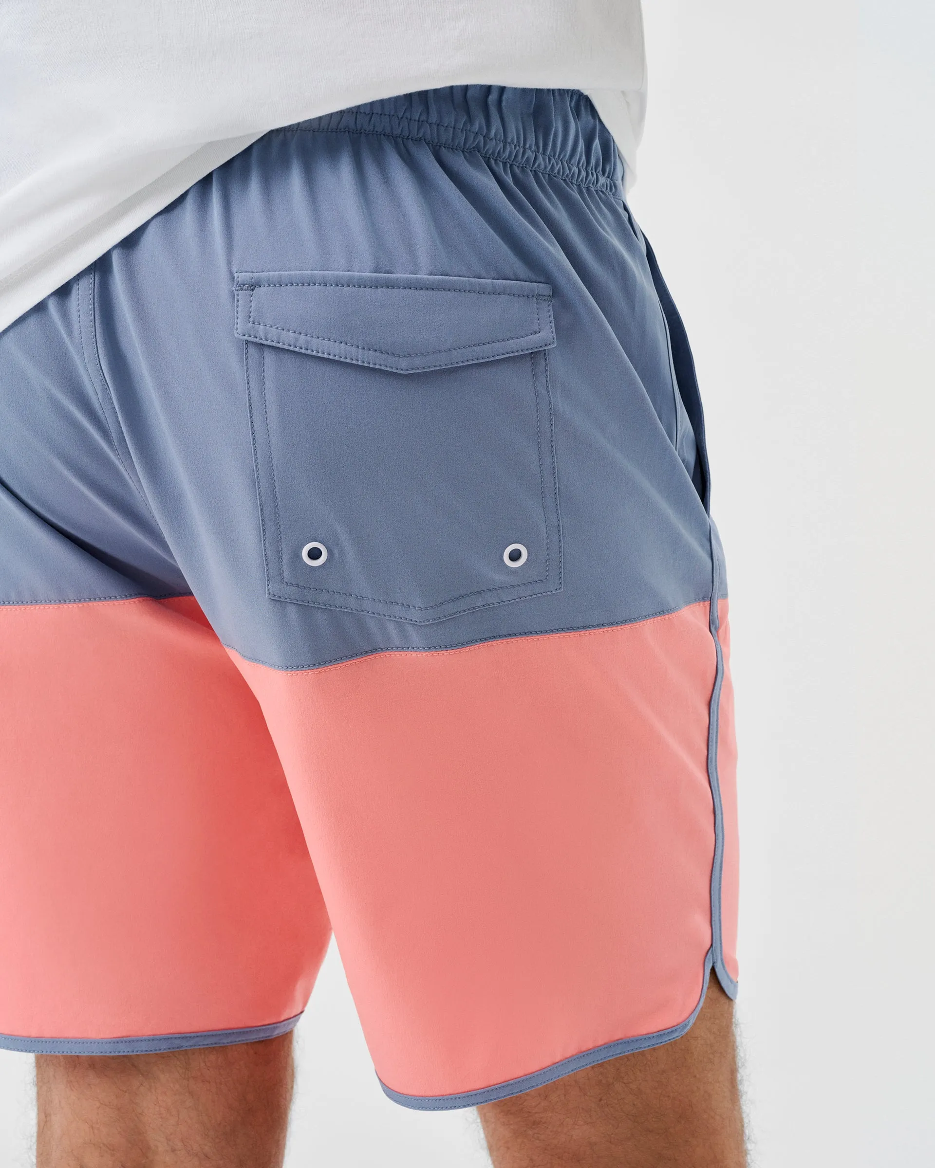 Half Elastic 7" Swim Trunks - Tully sold by Johnnie-O product image thumbnail 3