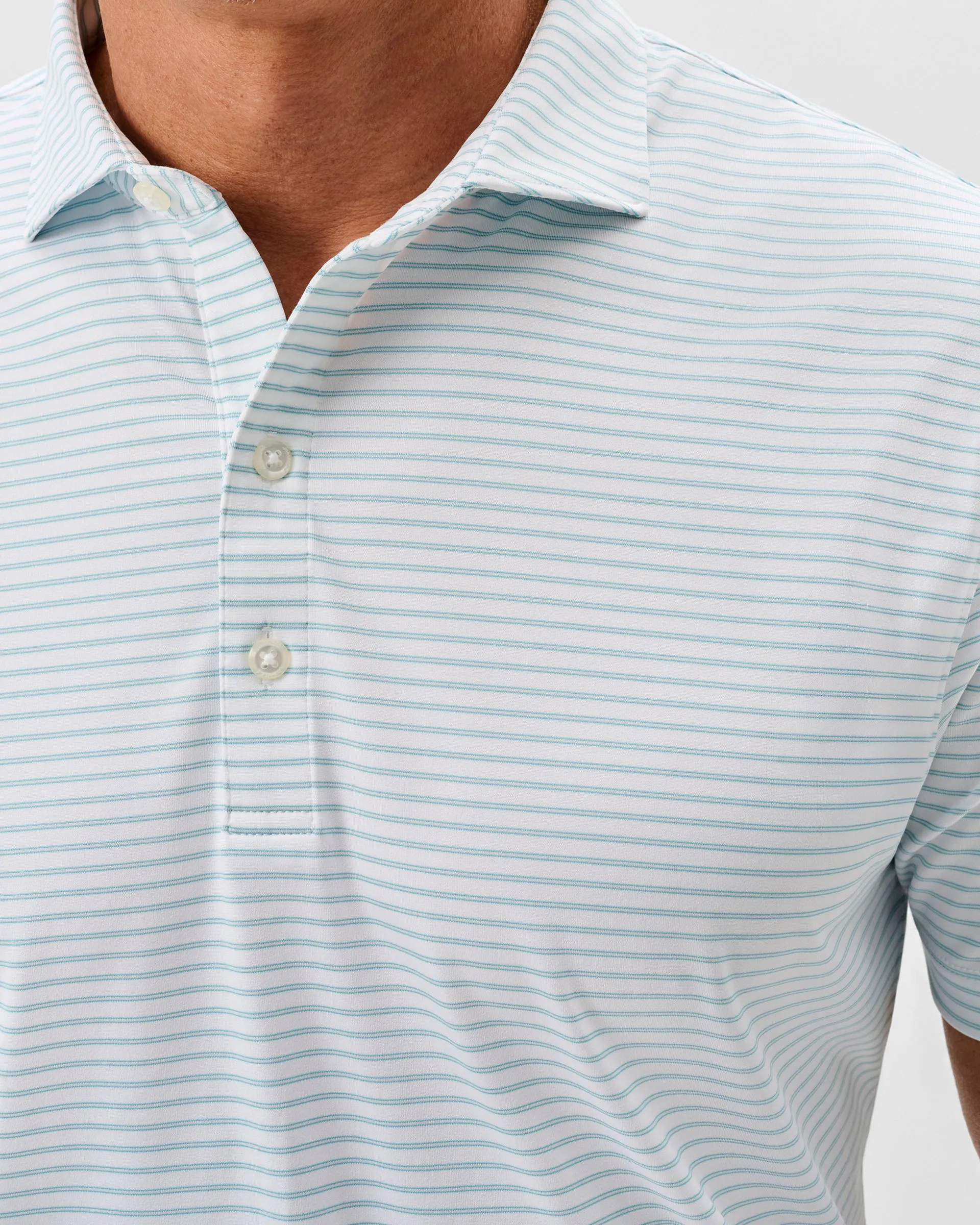 Performance Jersey Polo - Michael Stripe sold by Johnnie-O product image thumbnail 2