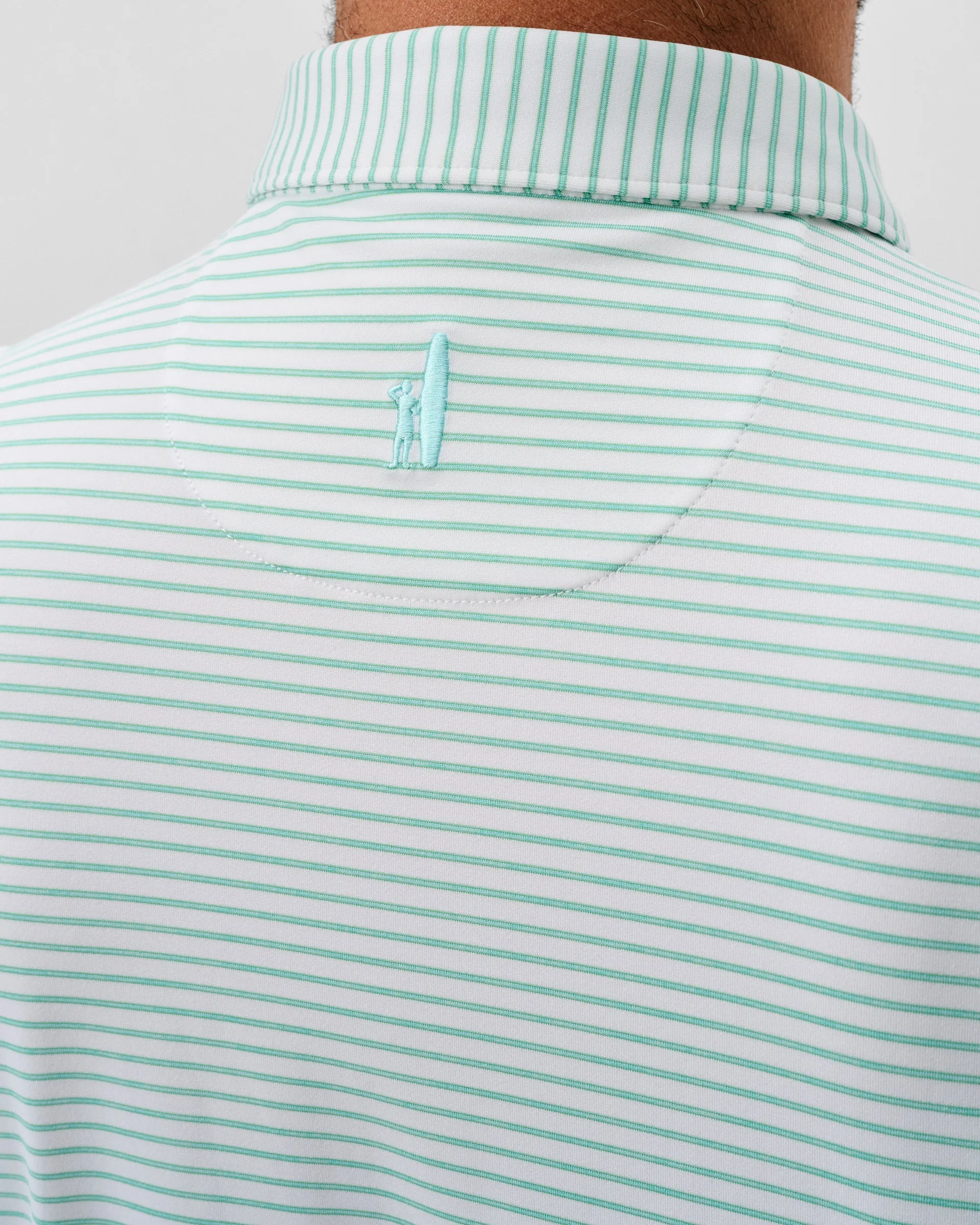 Performance Jersey Polo - Michael Stripe sold by Johnnie-O product image thumbnail 3