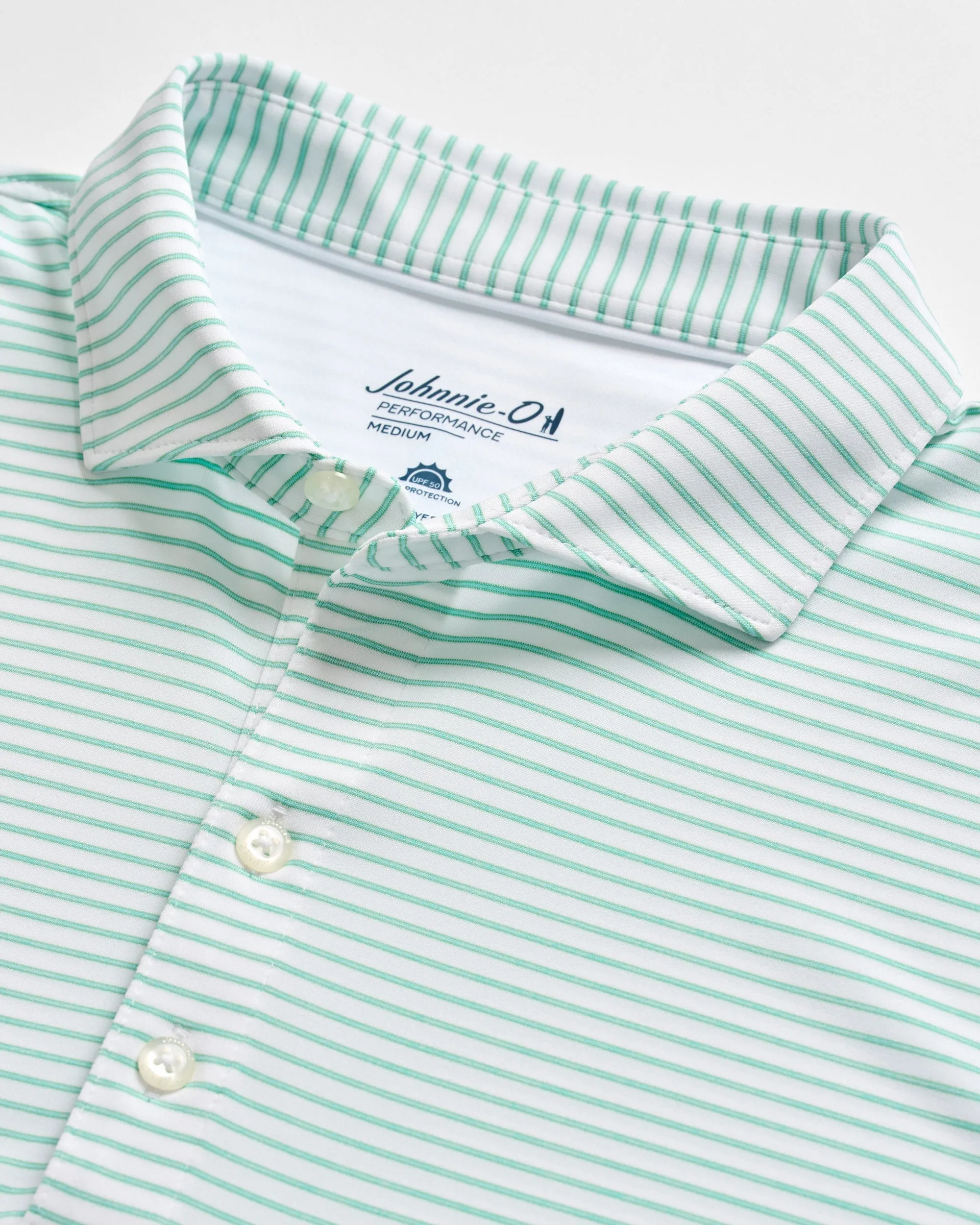 Performance Jersey Polo - Michael Stripe sold by Johnnie-O product image thumbnail 5