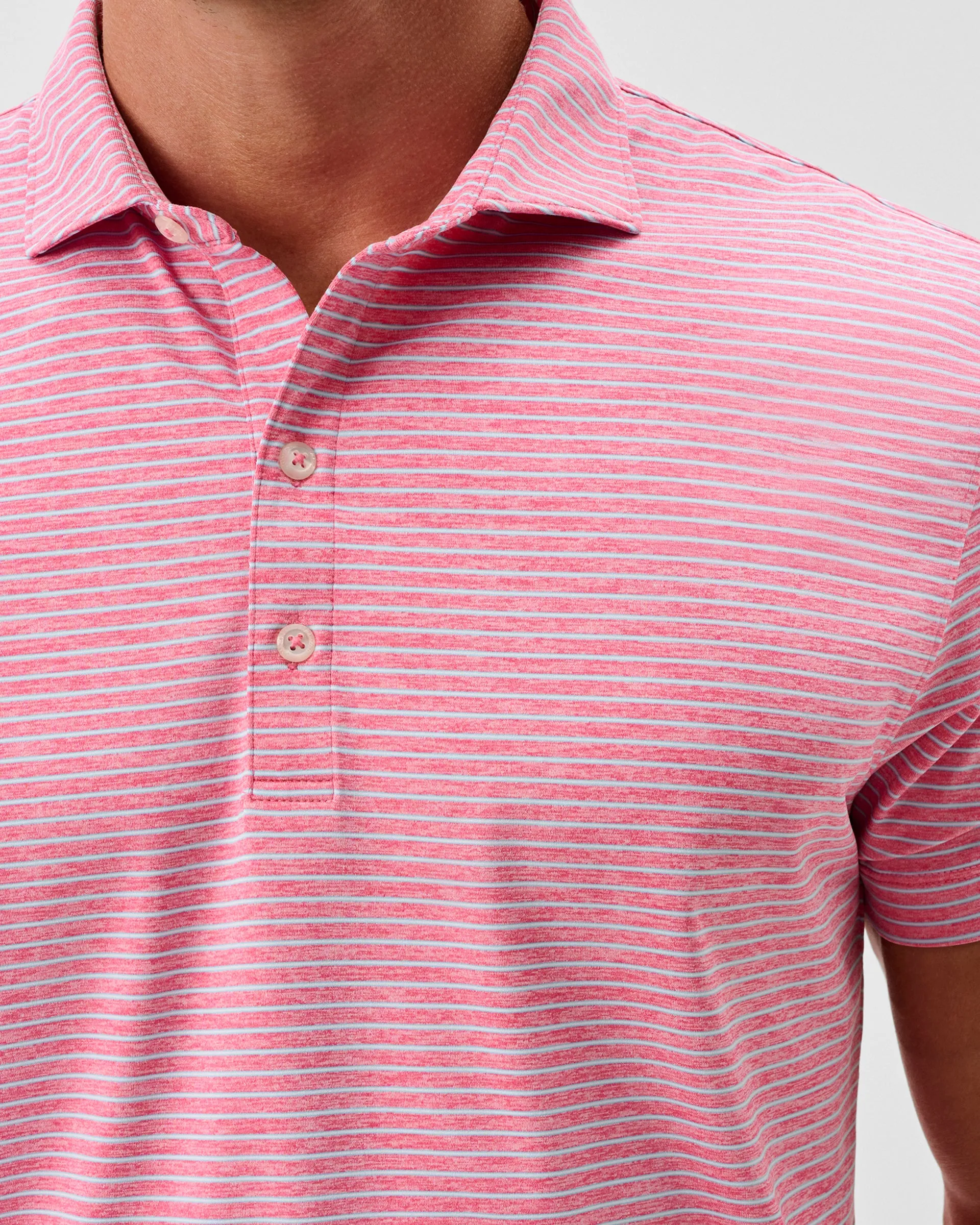 Performance Jersey Polo - Michael Stripe sold by Johnnie-O product image thumbnail 2