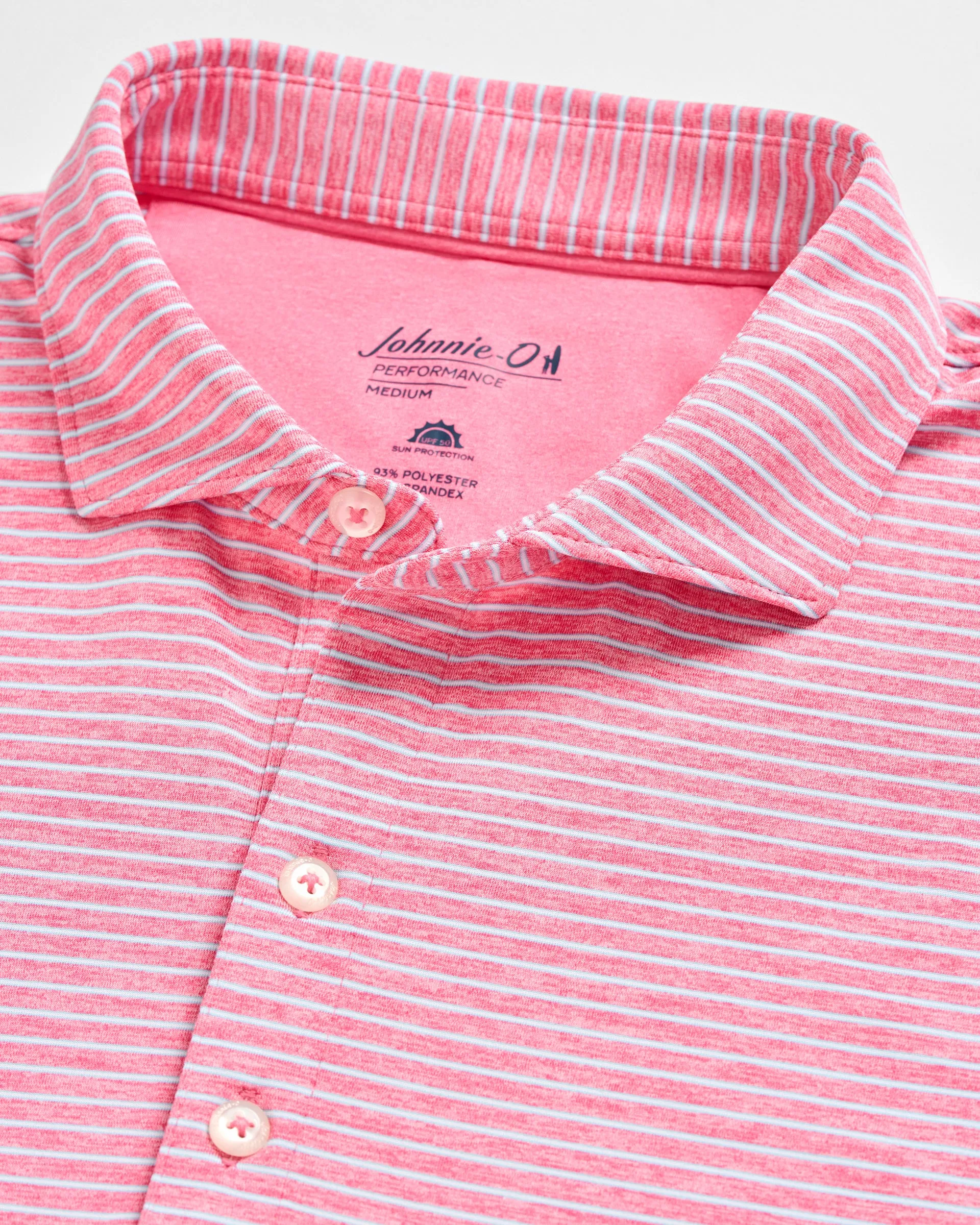 Performance Jersey Polo - Michael Stripe sold by Johnnie-O product image thumbnail 5