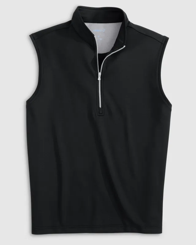 Women's Daves Quarter-Zip Performance Vest sold by Johnnie-O