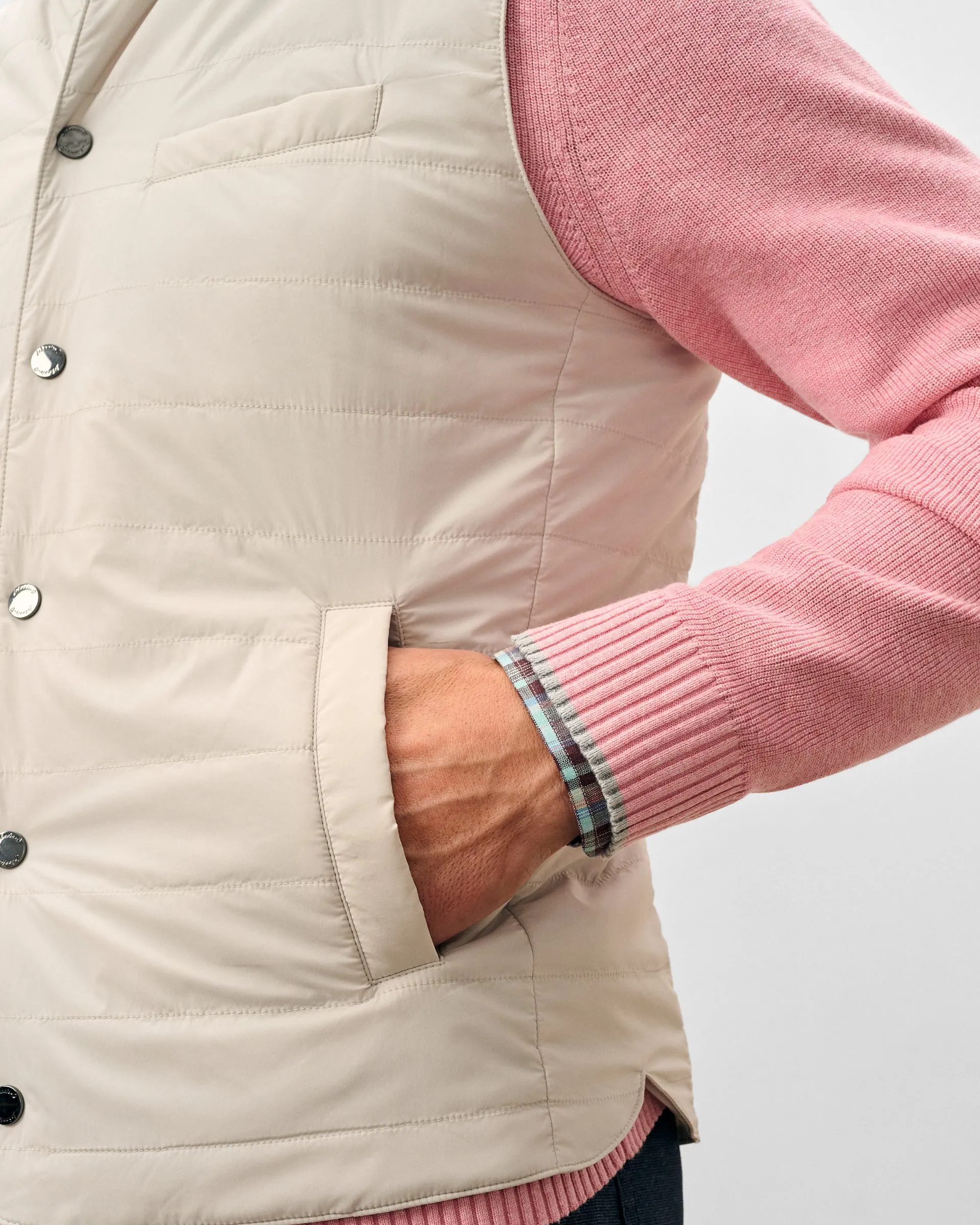 Bauer Snap Front Quilted Vest sold by Johnnie-O product image thumbnail 3