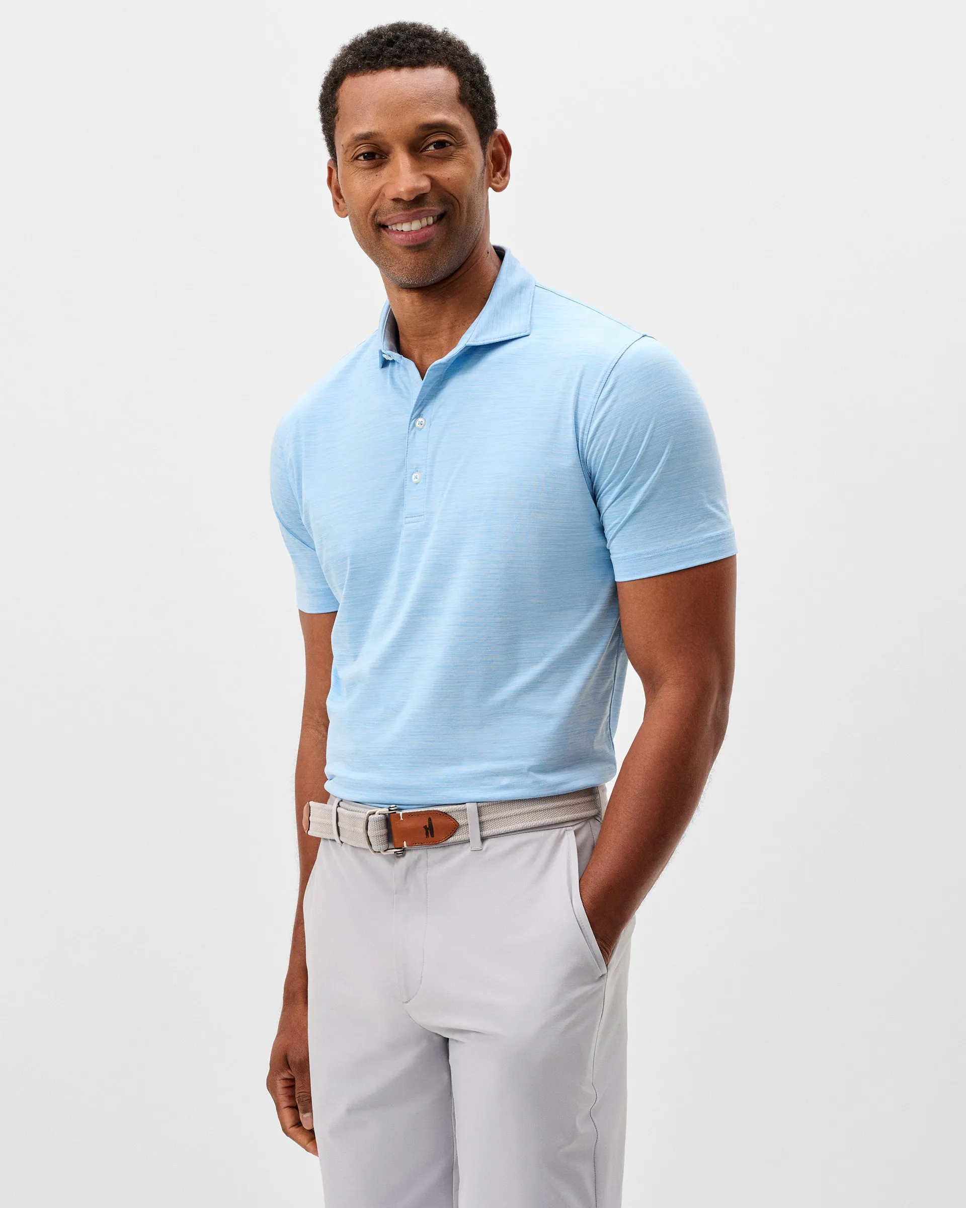 Featherweight Performance Polo - Huronn sold by Johnnie-O