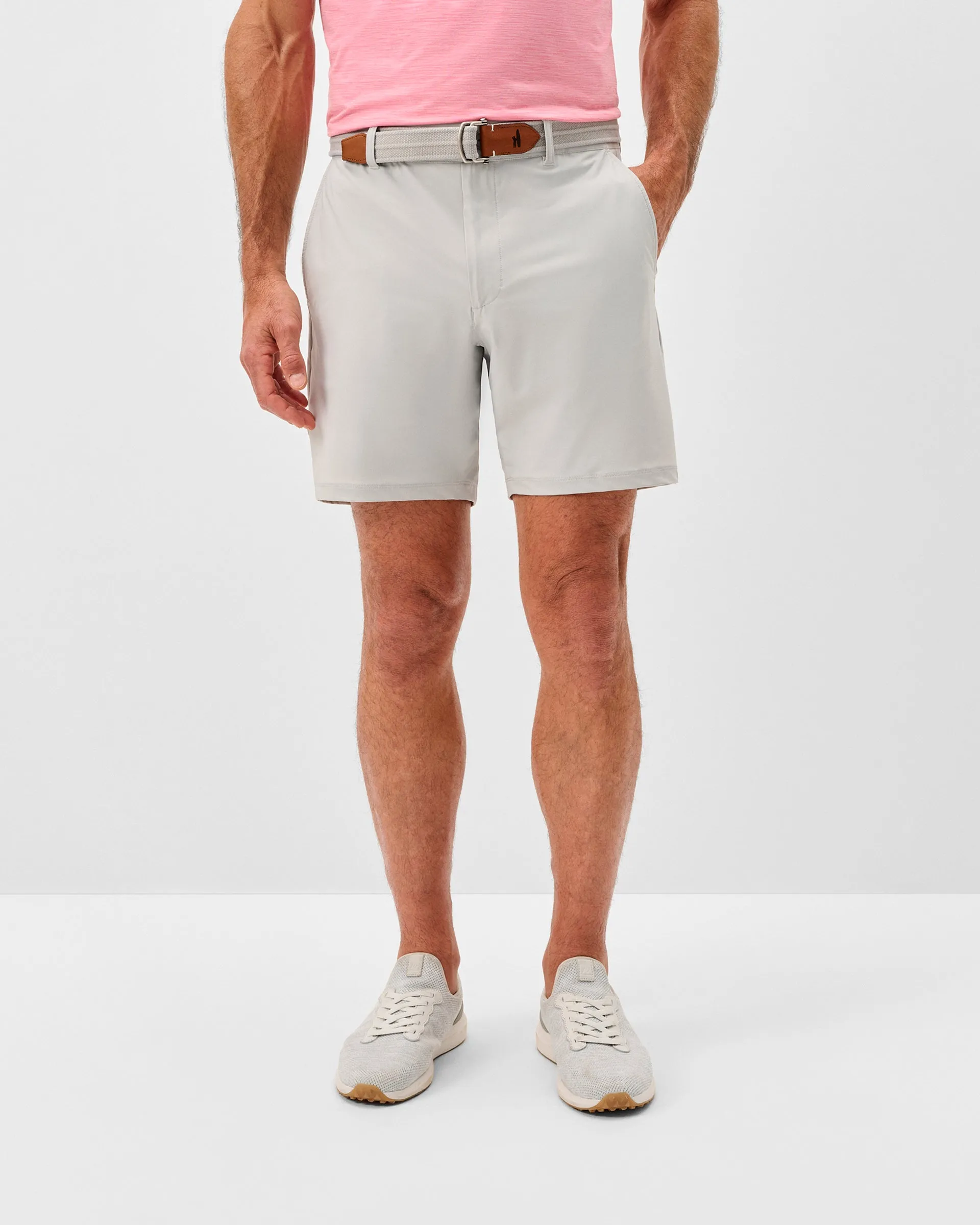 Fusion Knit Performance Pull-On Short - 9" sold by Johnnie-O
