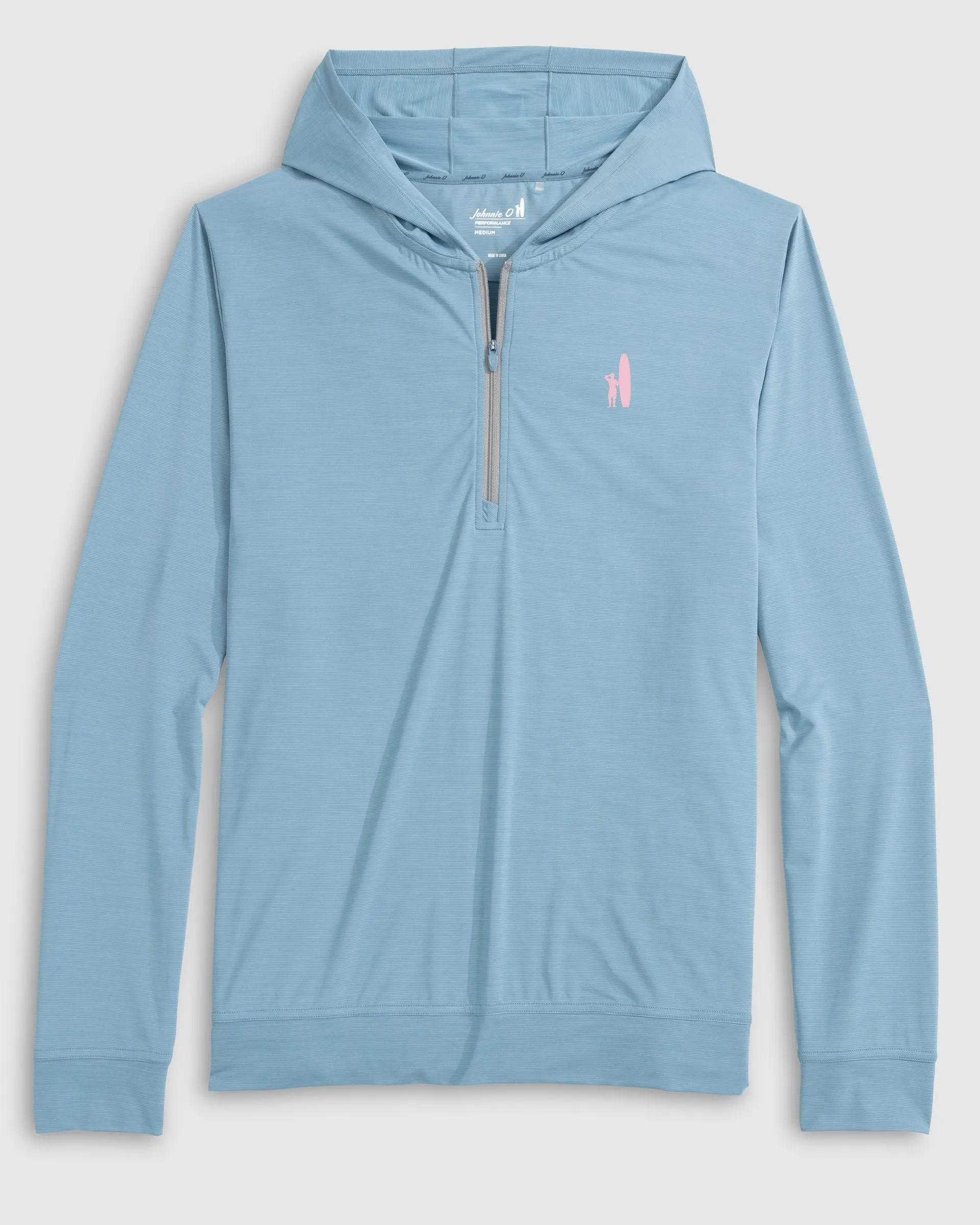 Custom Surfer Logo Bixler Performance 1/4 Zip Pullover sold by Johnnie-O product image thumbnail 5