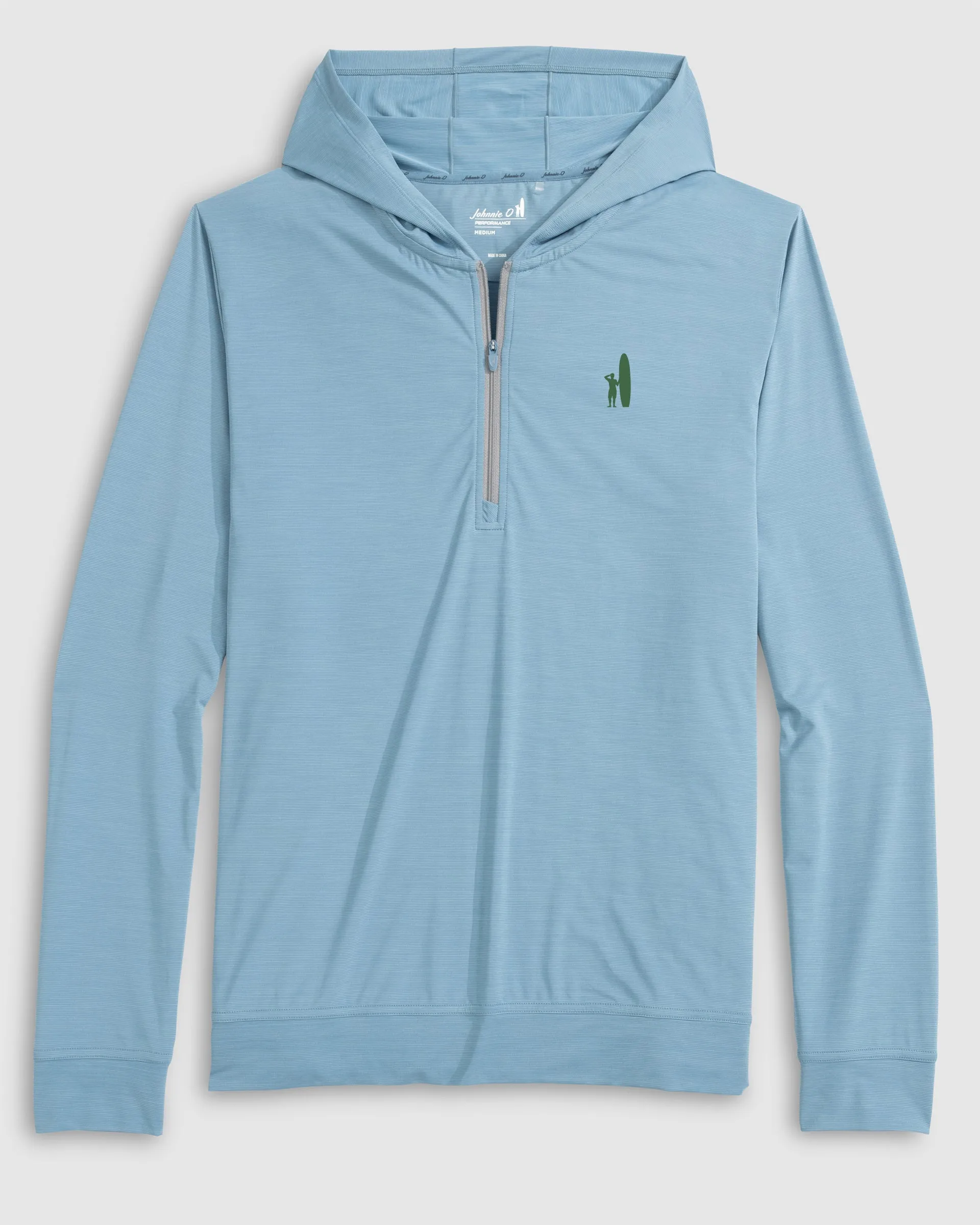 Custom Surfer Logo Bixler Performance 1/4 Zip Pullover sold by Johnnie-O product image thumbnail 2