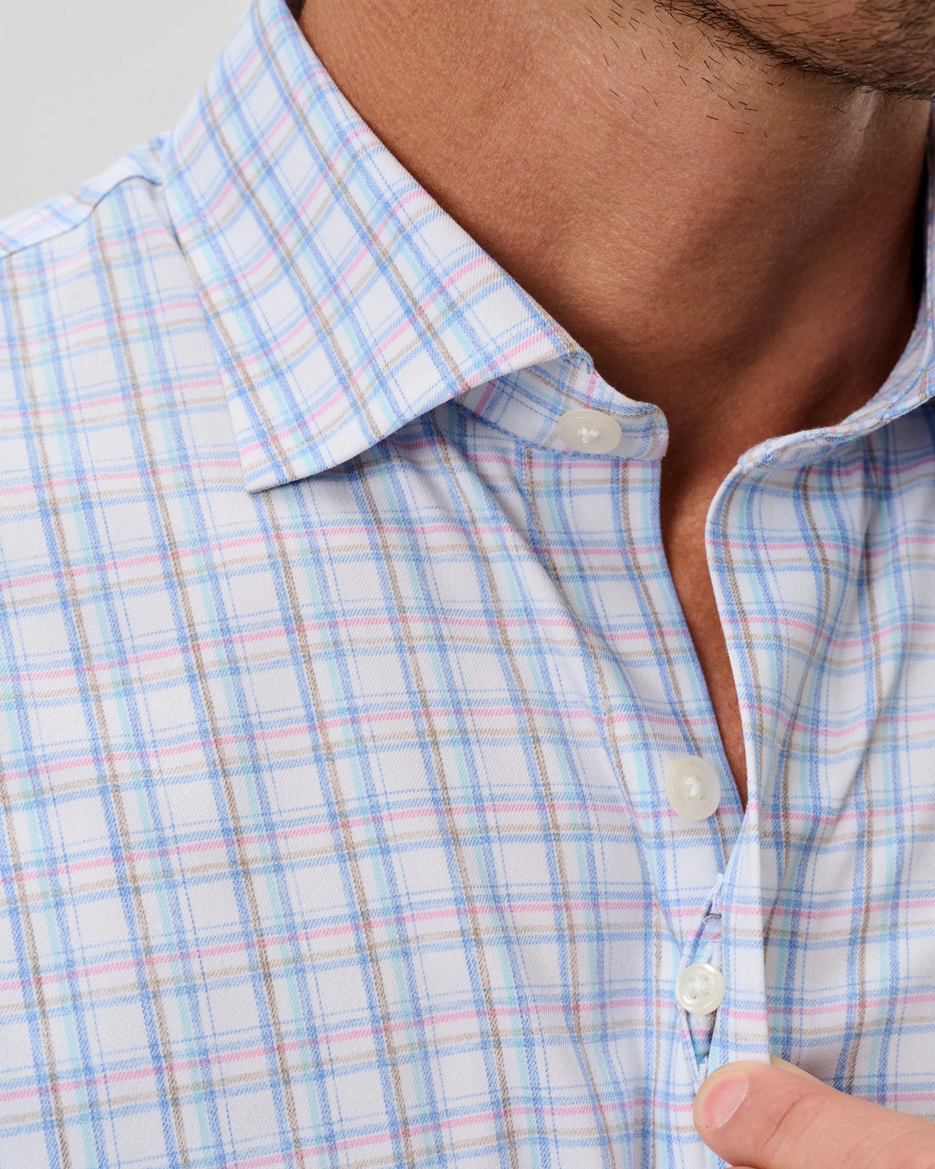 Everyday Performance Button Down Shirt - Salvadore Pane sold by Johnnie-O product image thumbnail 5