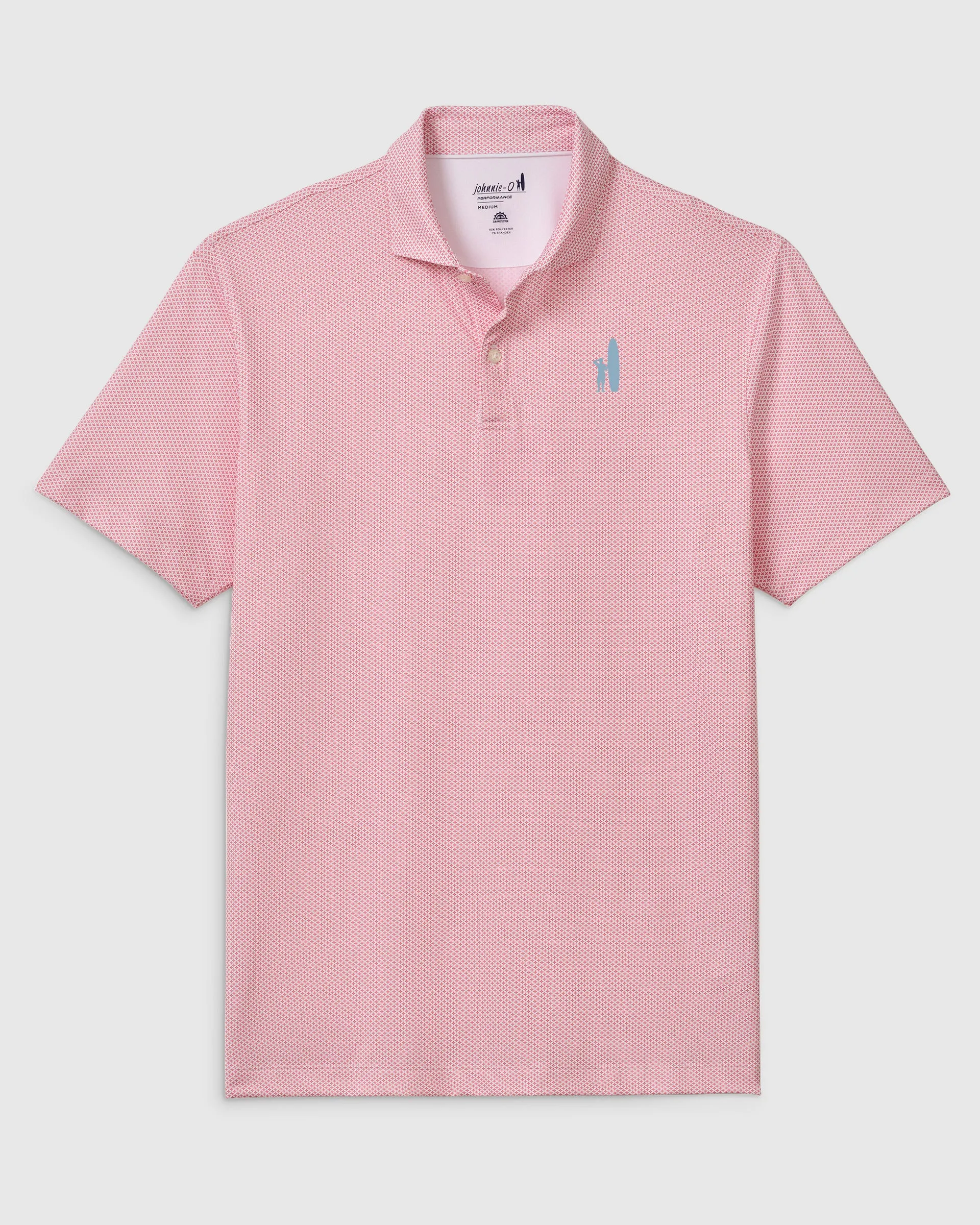 Custom Surfer Logo Performance Jersey Polo - Teo sold by Johnnie-O product image thumbnail 3