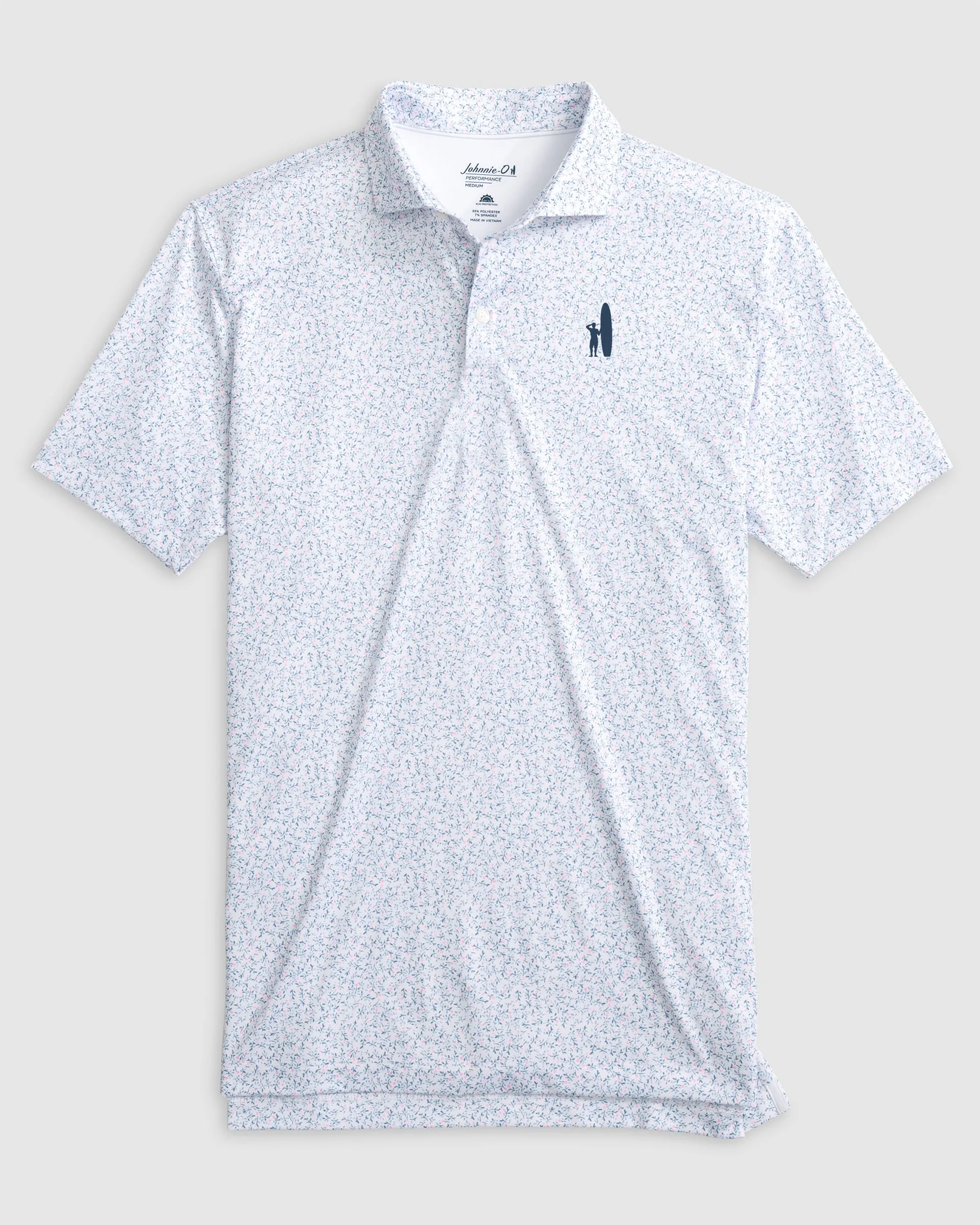 Custom Surfer Logo Performance Jersey Polo - Kipler sold by Johnnie-O product image thumbnail 4