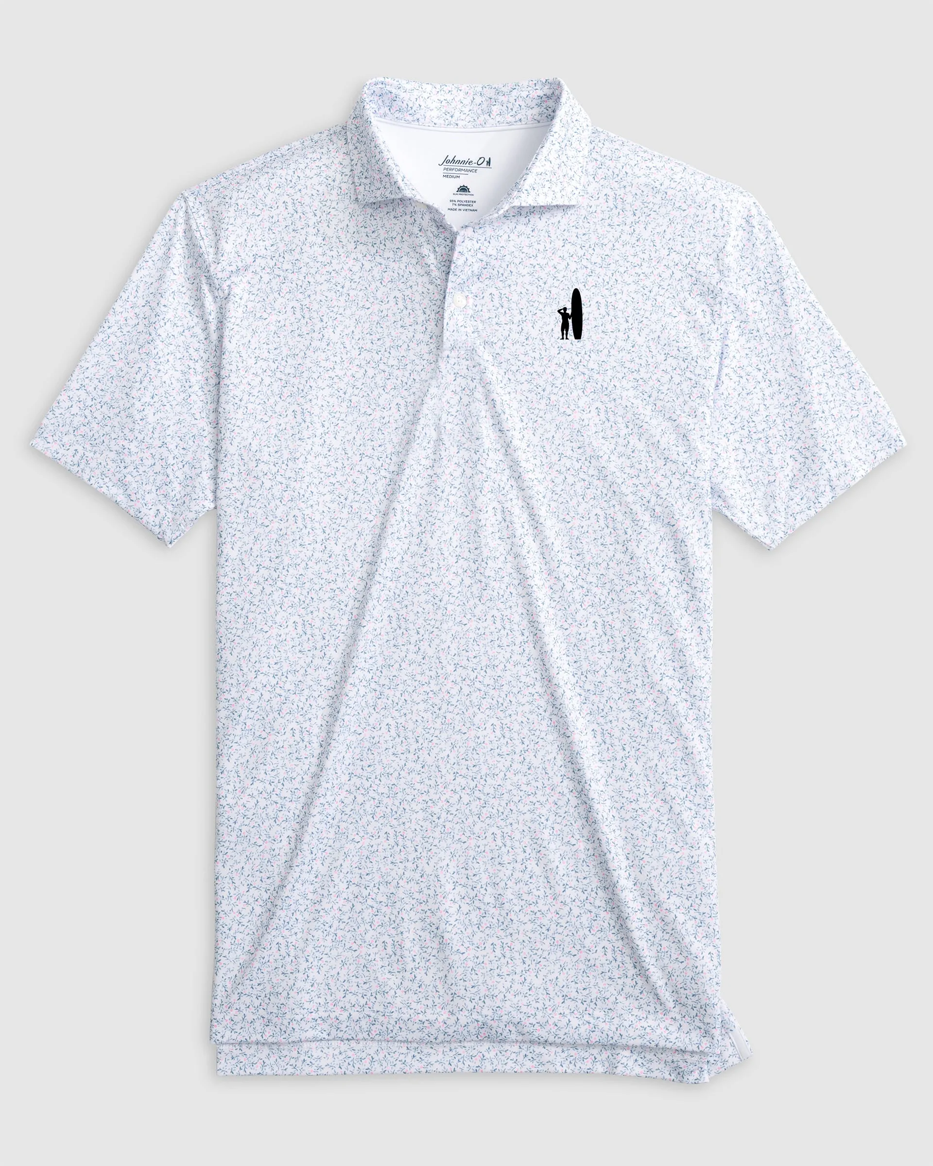Custom Surfer Logo Performance Jersey Polo - Kipler sold by Johnnie-O