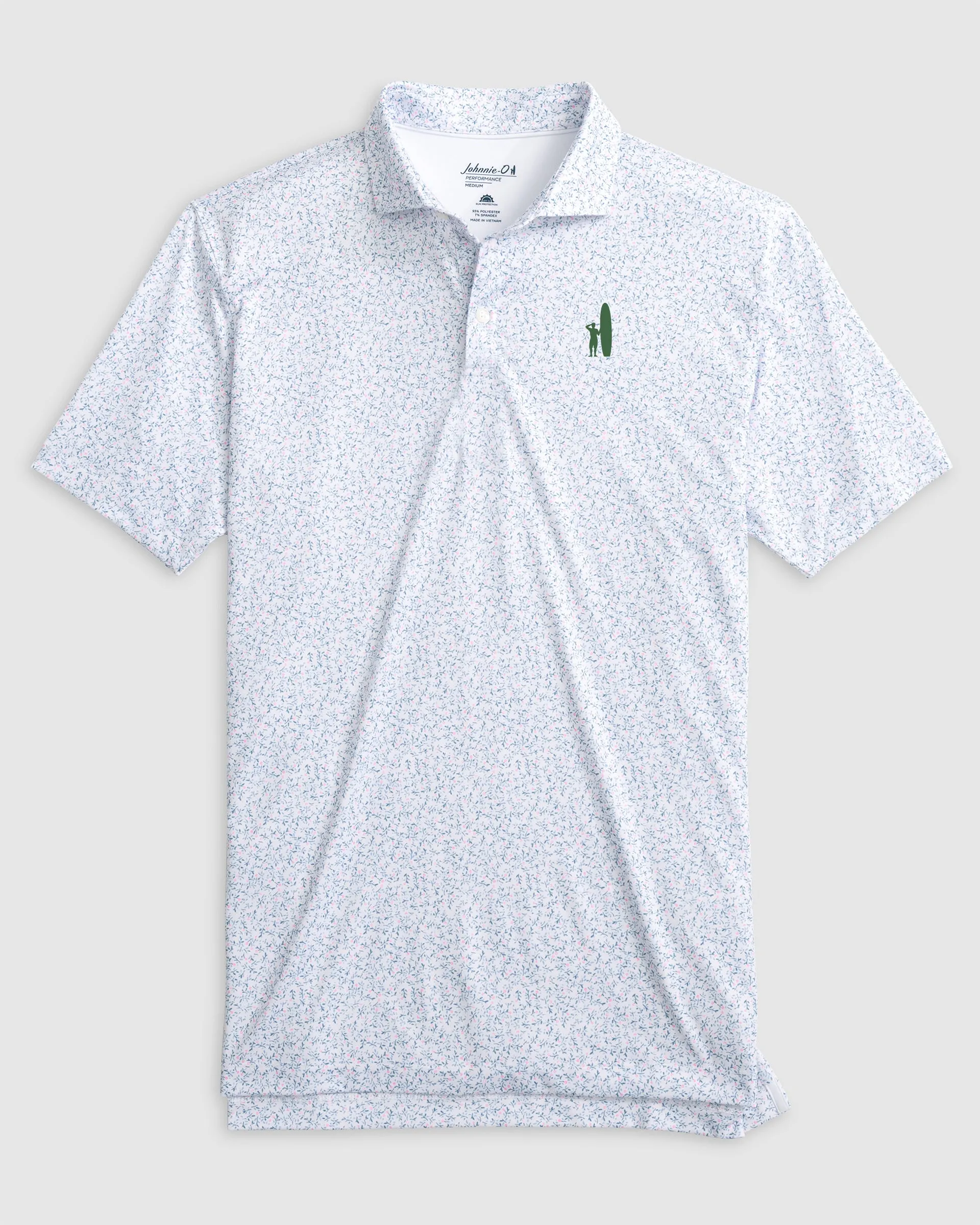 Custom Surfer Logo Performance Jersey Polo - Kipler sold by Johnnie-O product image thumbnail 2