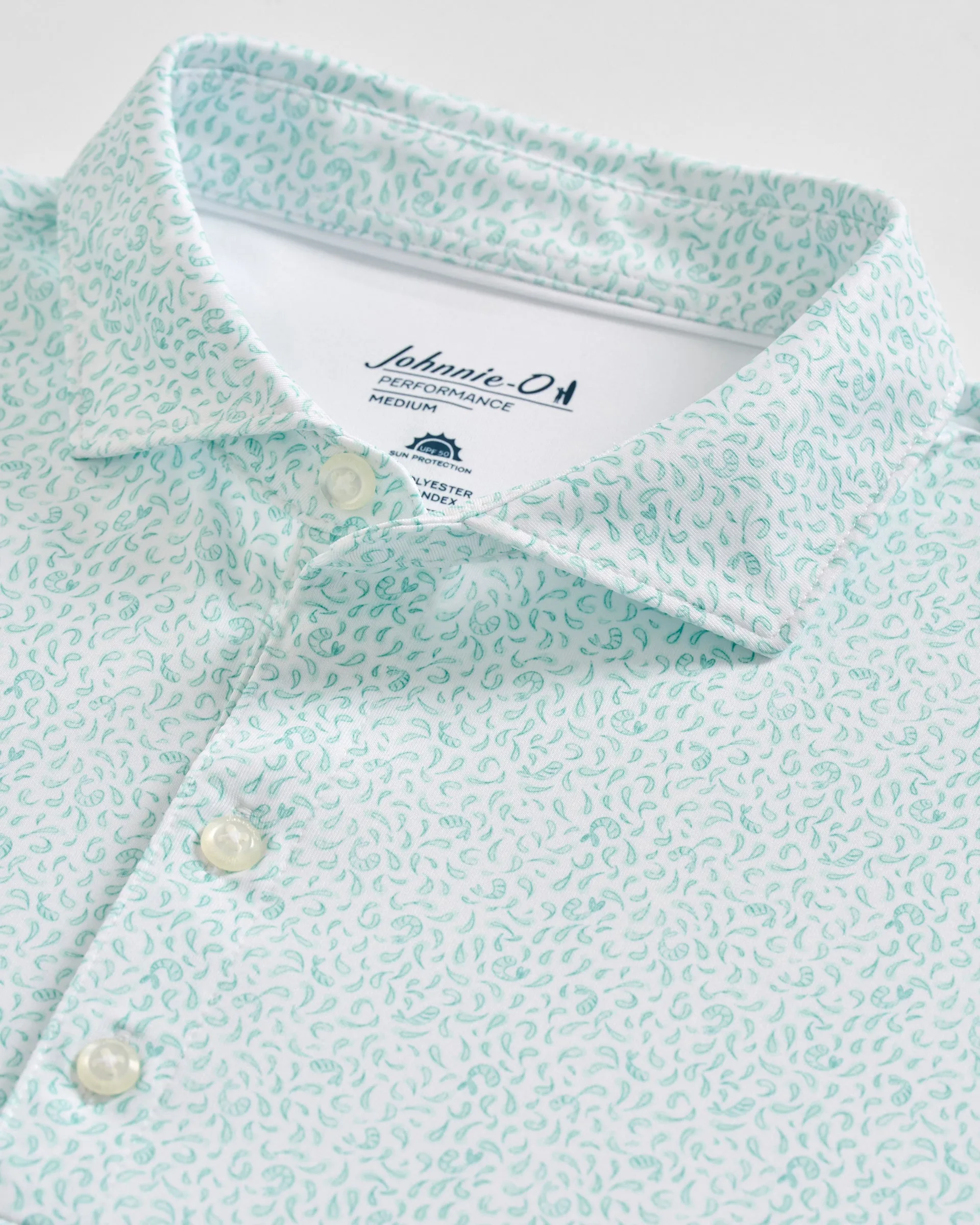 Performance Jersey Polo - Prawn sold by Johnnie-O product image thumbnail 5