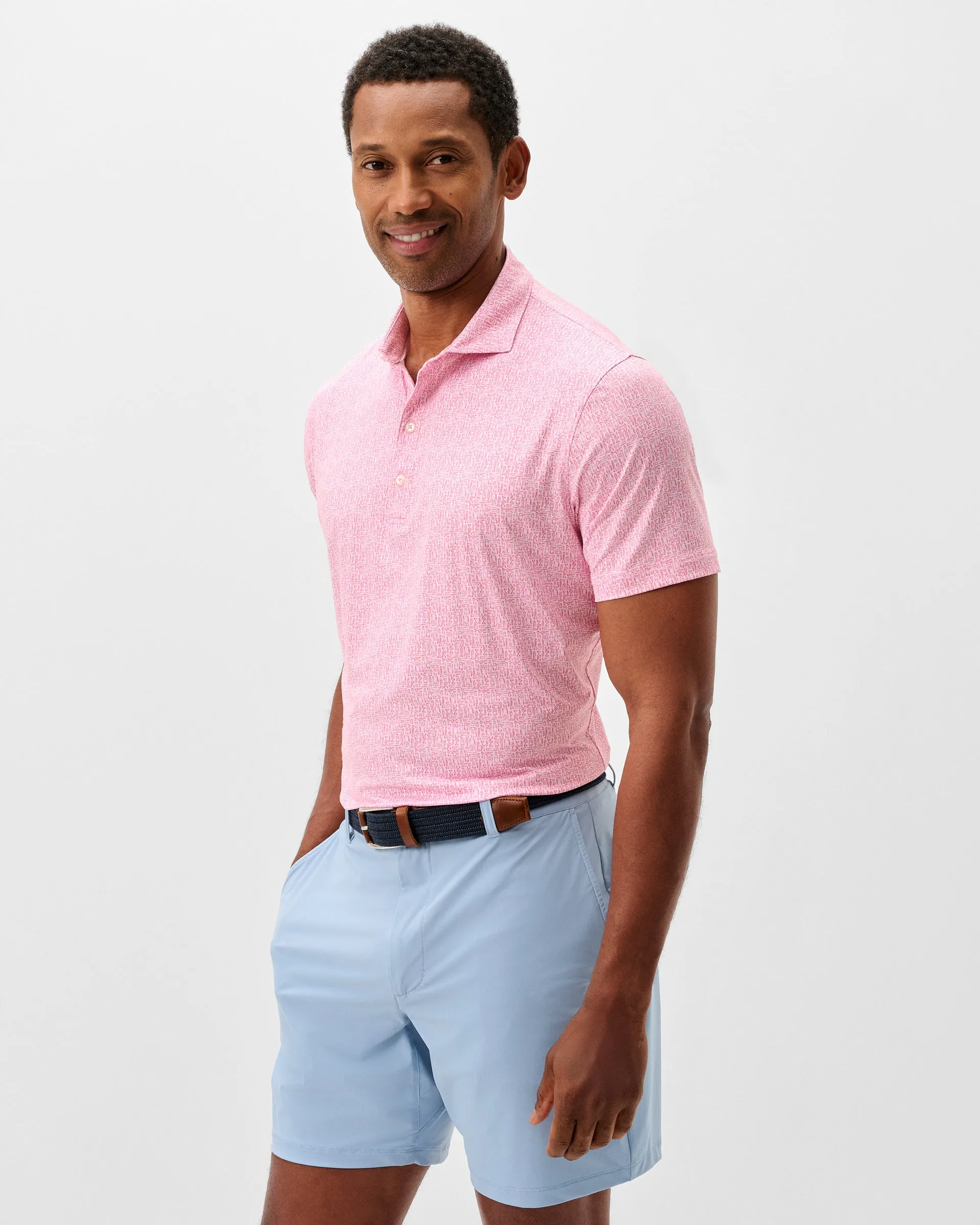 Featherweight Performance Polo - Popping Tops sold by Johnnie-O product image thumbnail 2
