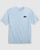 Arkansas Heathered Spencer Cotton T-Shirt sold by Johnnie-O
