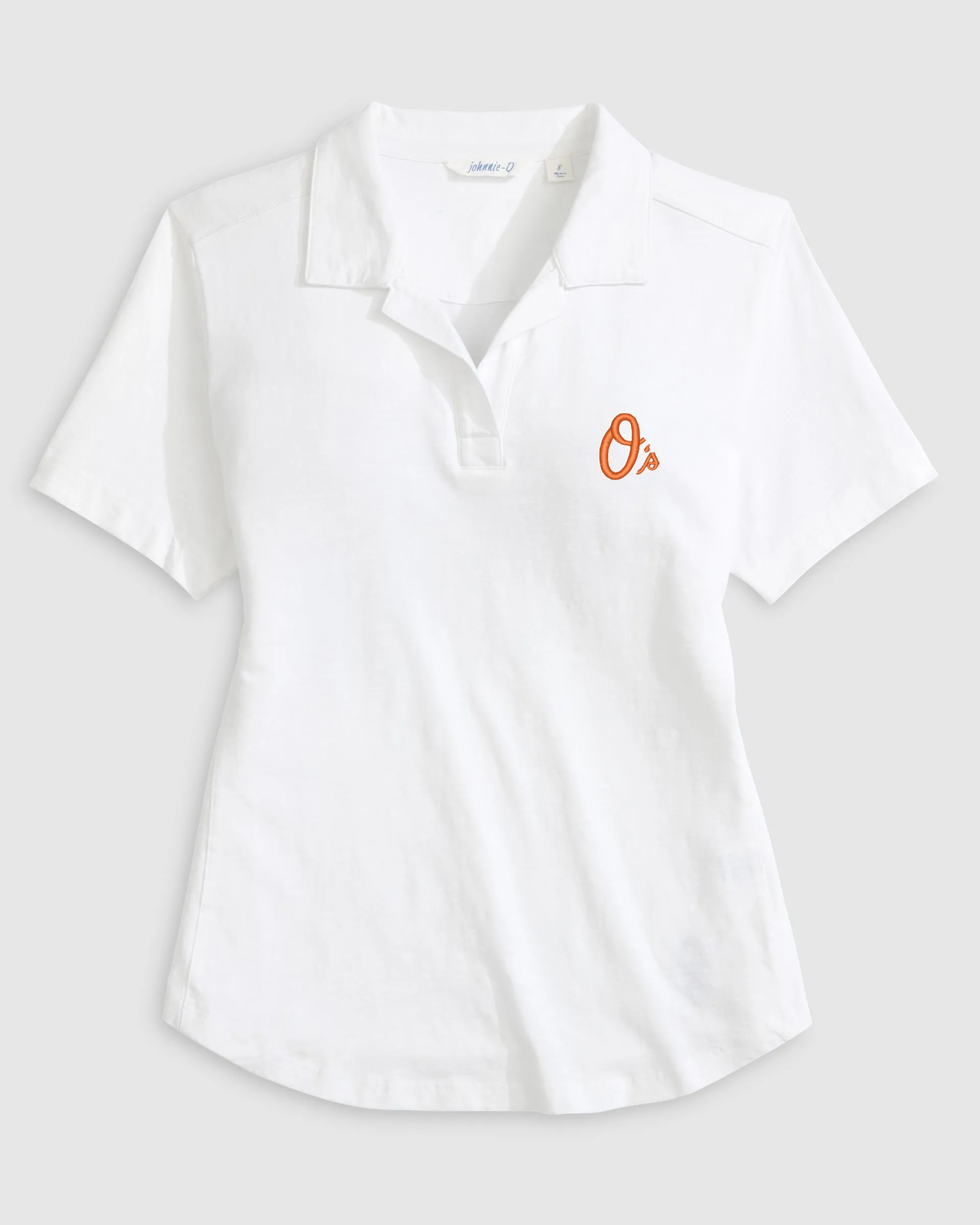 Women's Baltimore Orioles Coastal Wash Polo - O Logo sold by Johnnie-O product image thumbnail 3