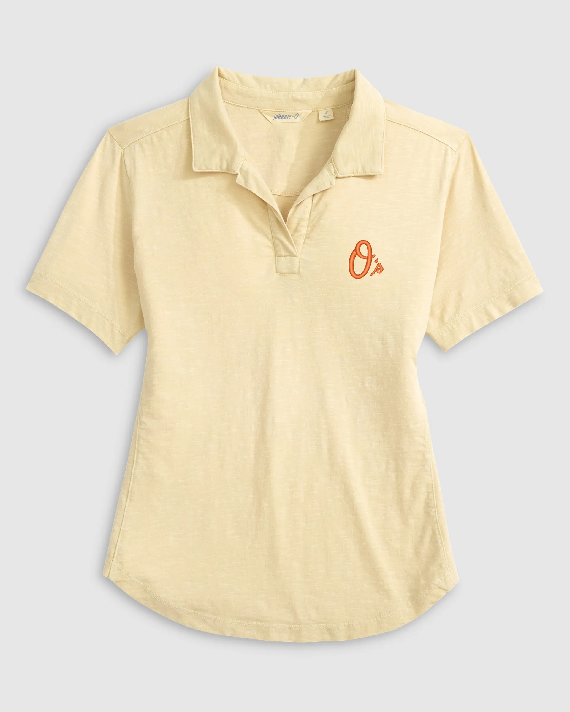 Women's Baltimore Orioles Coastal Wash Polo - O Logo sold by Johnnie-O product image thumbnail 2