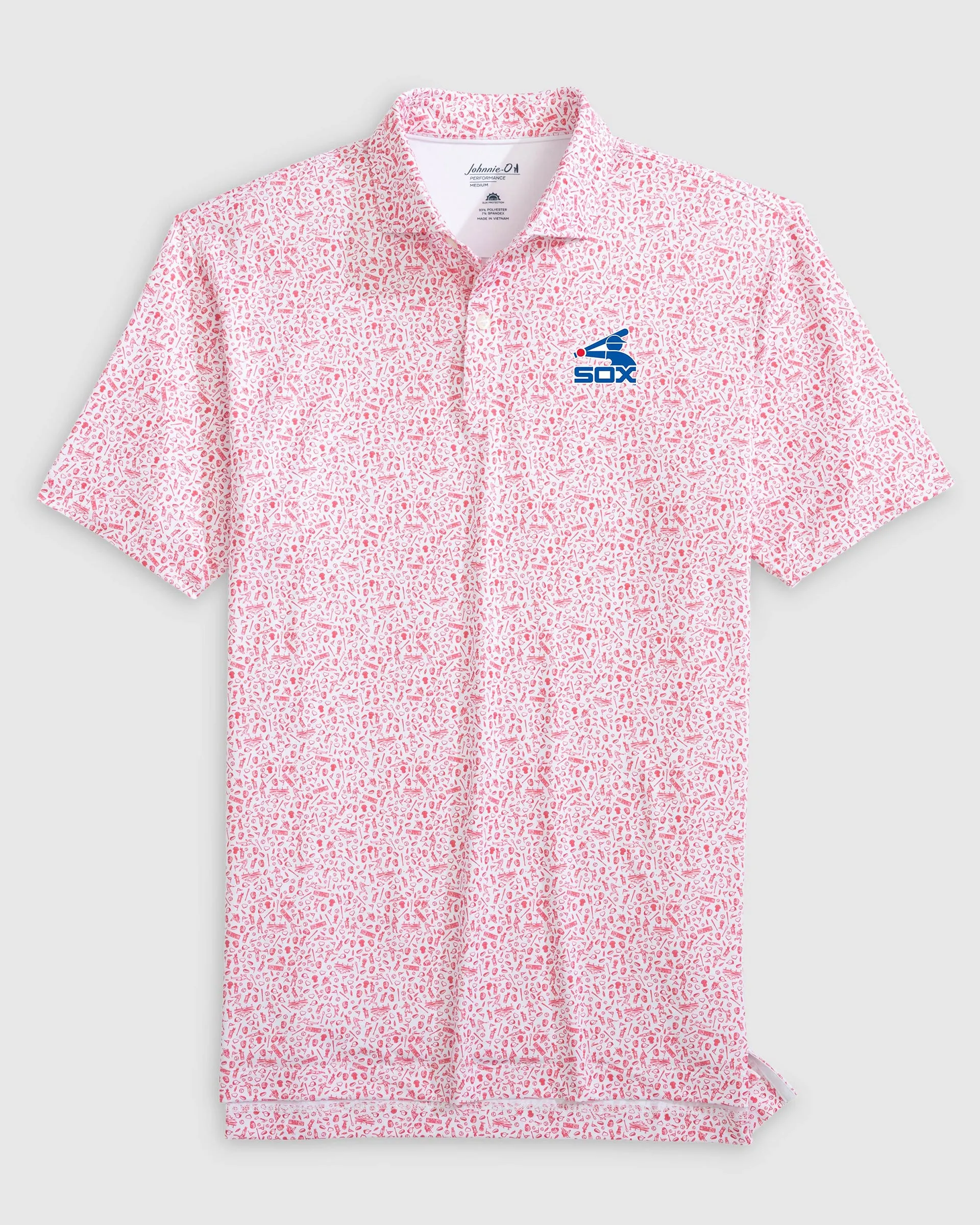 Chicago White Sox Rally Cap Performance Polo - Cooperstown Logo sold by Johnnie-O product image thumbnail 4