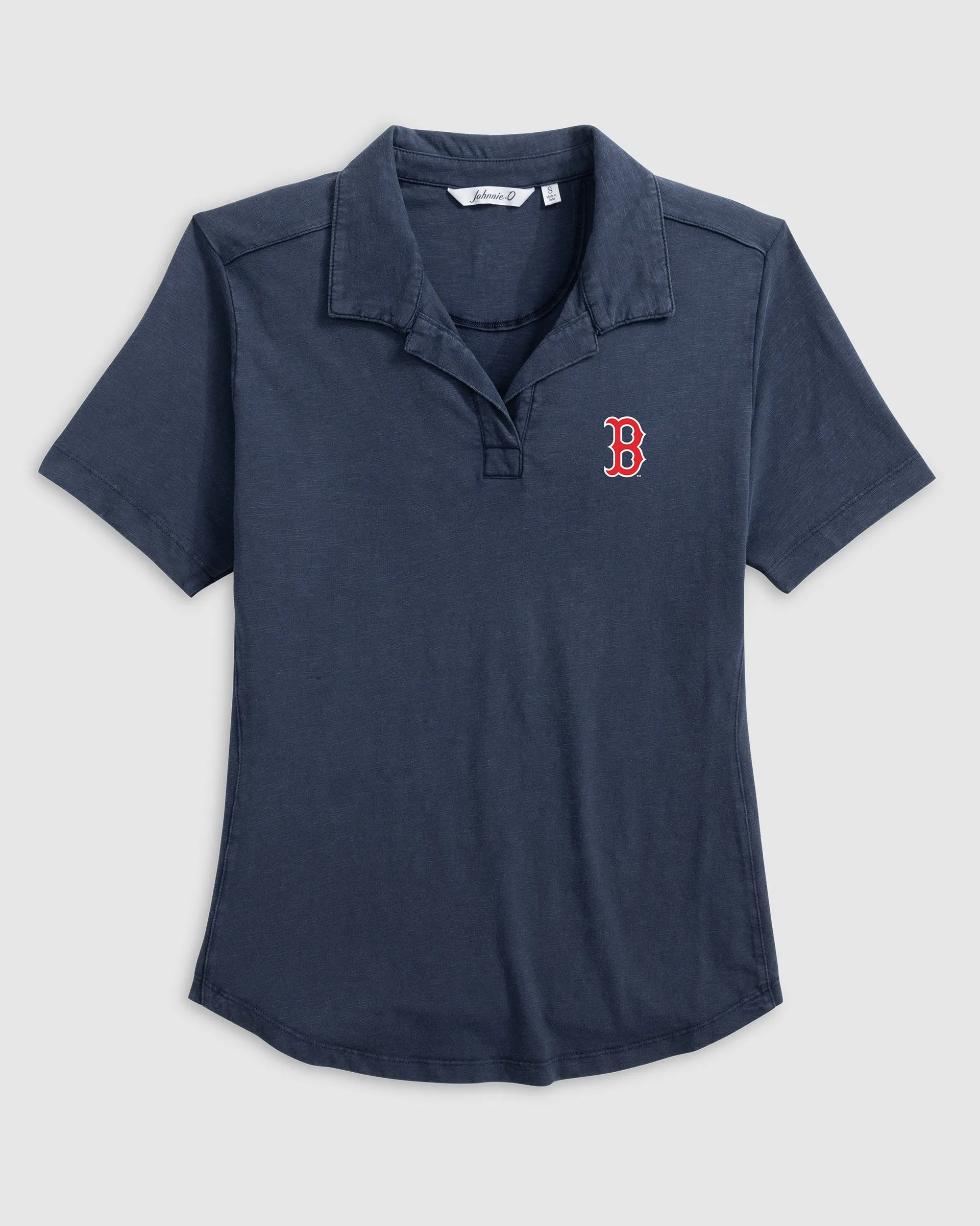 Women's Boston Red Sox Coastal Wash Polo sold by Johnnie-O product image thumbnail 4