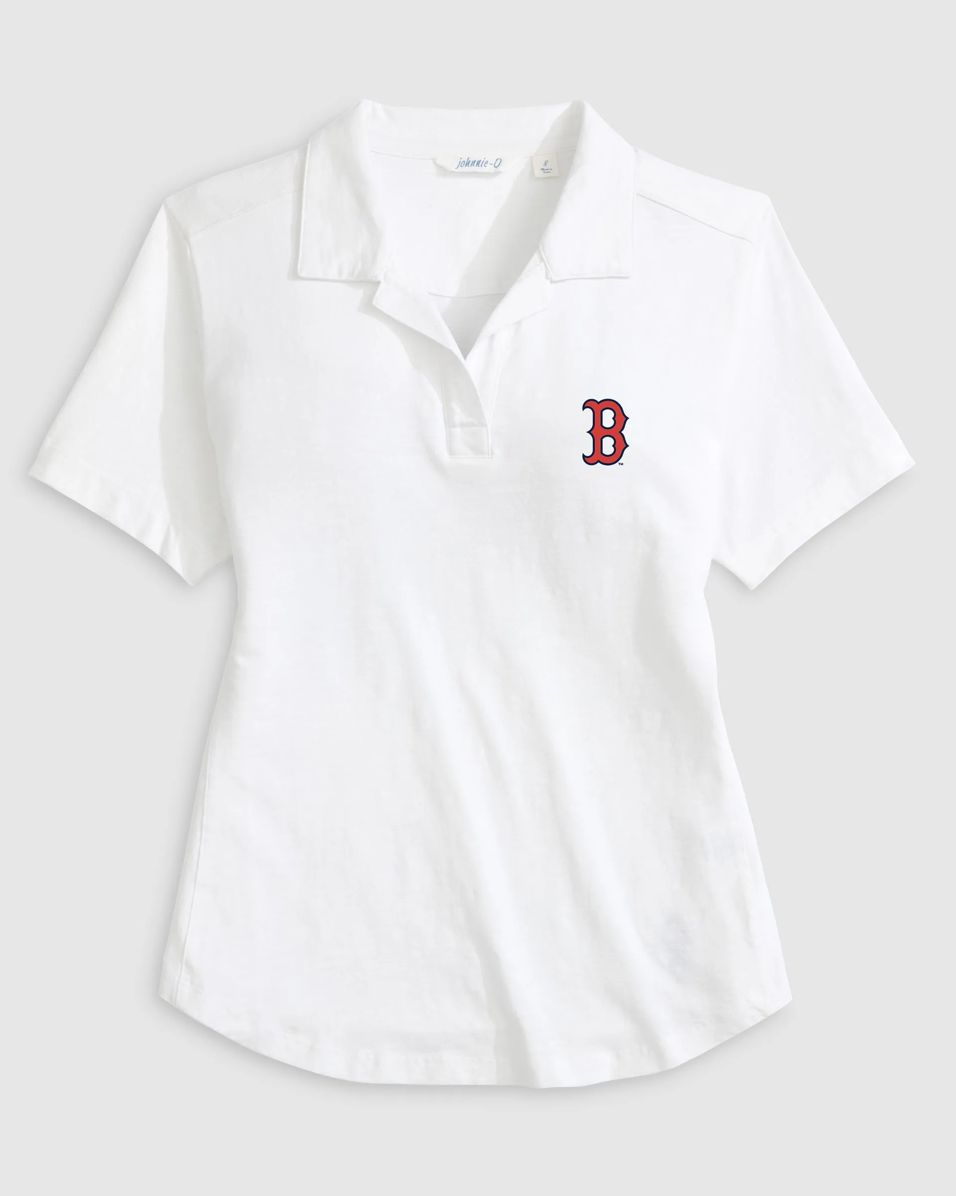 Women's Boston Red Sox Coastal Wash Polo sold by Johnnie-O
