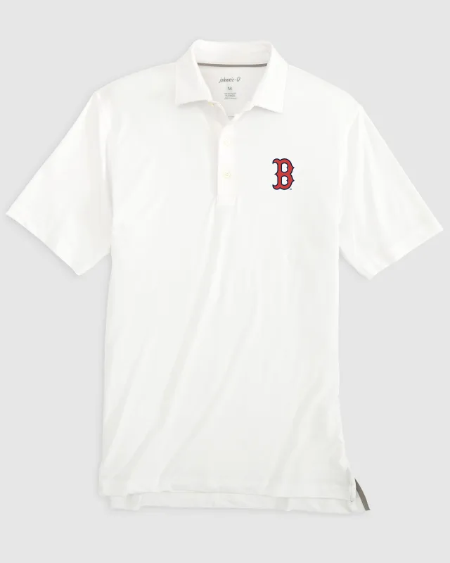 Boston Red Sox Birdie Performance Jersey Polo sold by Johnnie-O