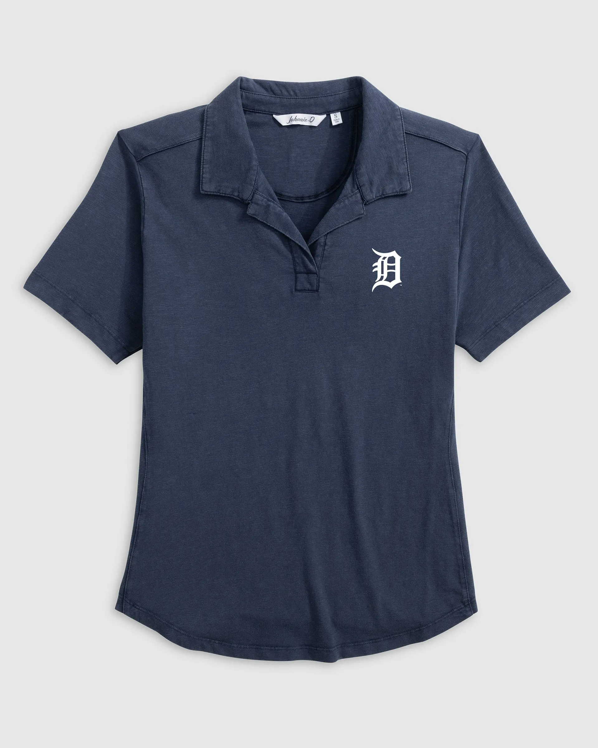 Women's Detroit Tigers Coastal Wash Polo sold by Johnnie-O
