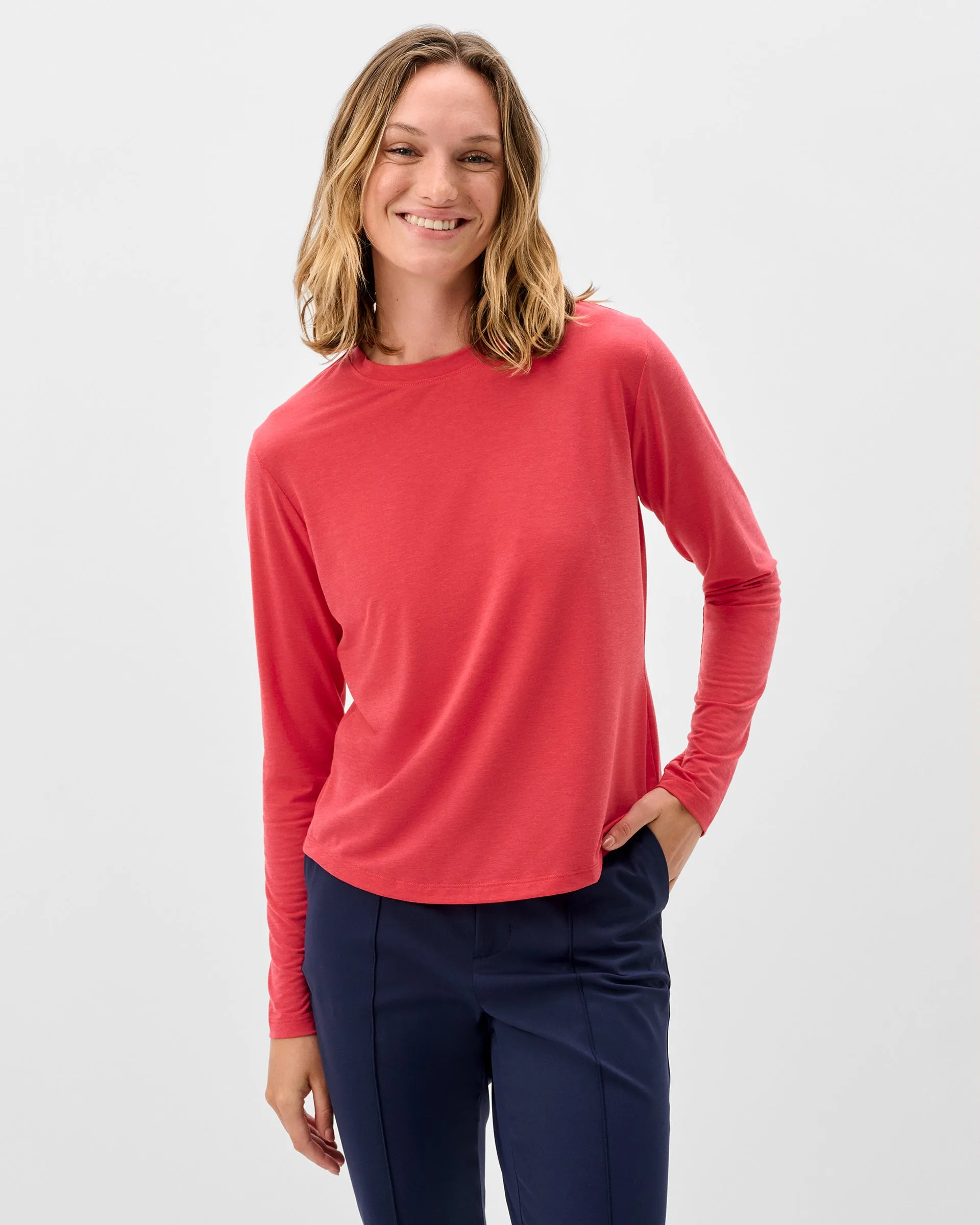 Course Performance Long Sleeve T-Shirt sold by Johnnie-O product image thumbnail 4