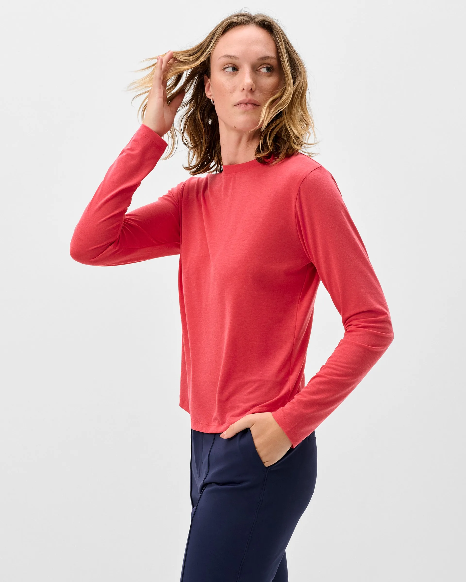 Course Performance Long Sleeve T-Shirt sold by Johnnie-O product image thumbnail 3