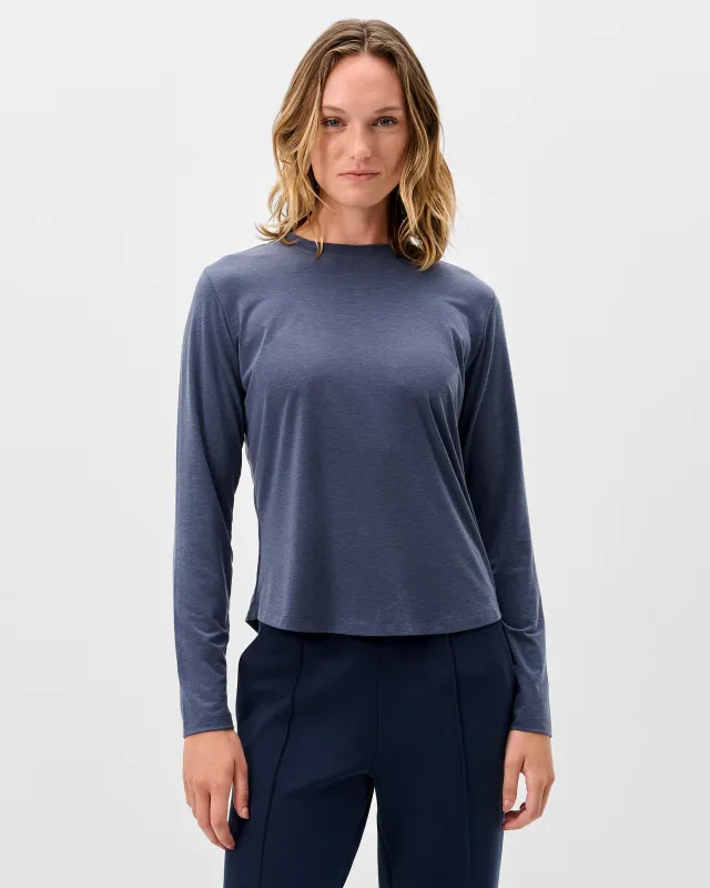 Course Performance Long Sleeve T-Shirt made by Johnnie-O