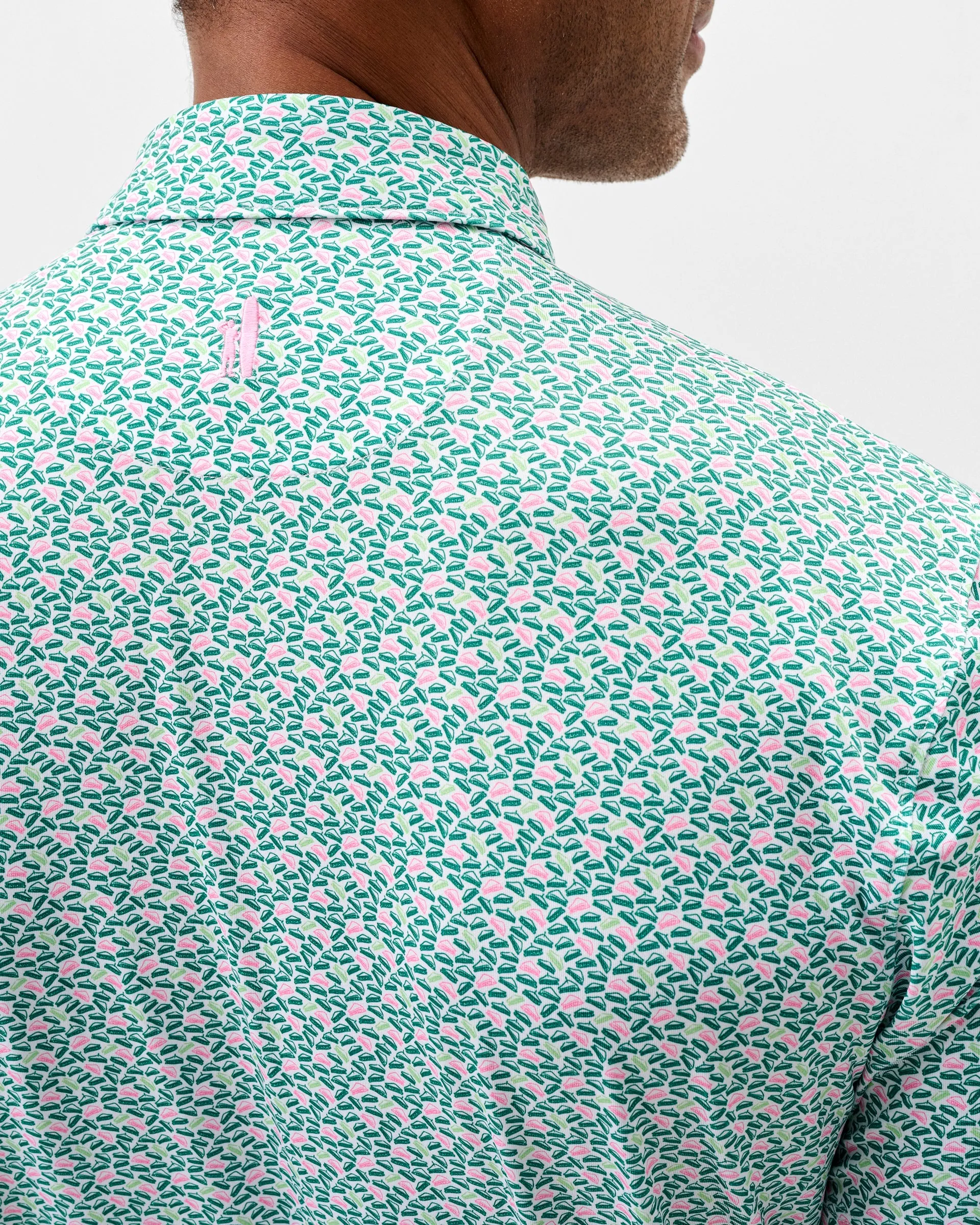 Performance Jersey Polo - Pimento sold by Johnnie-O product image thumbnail 3