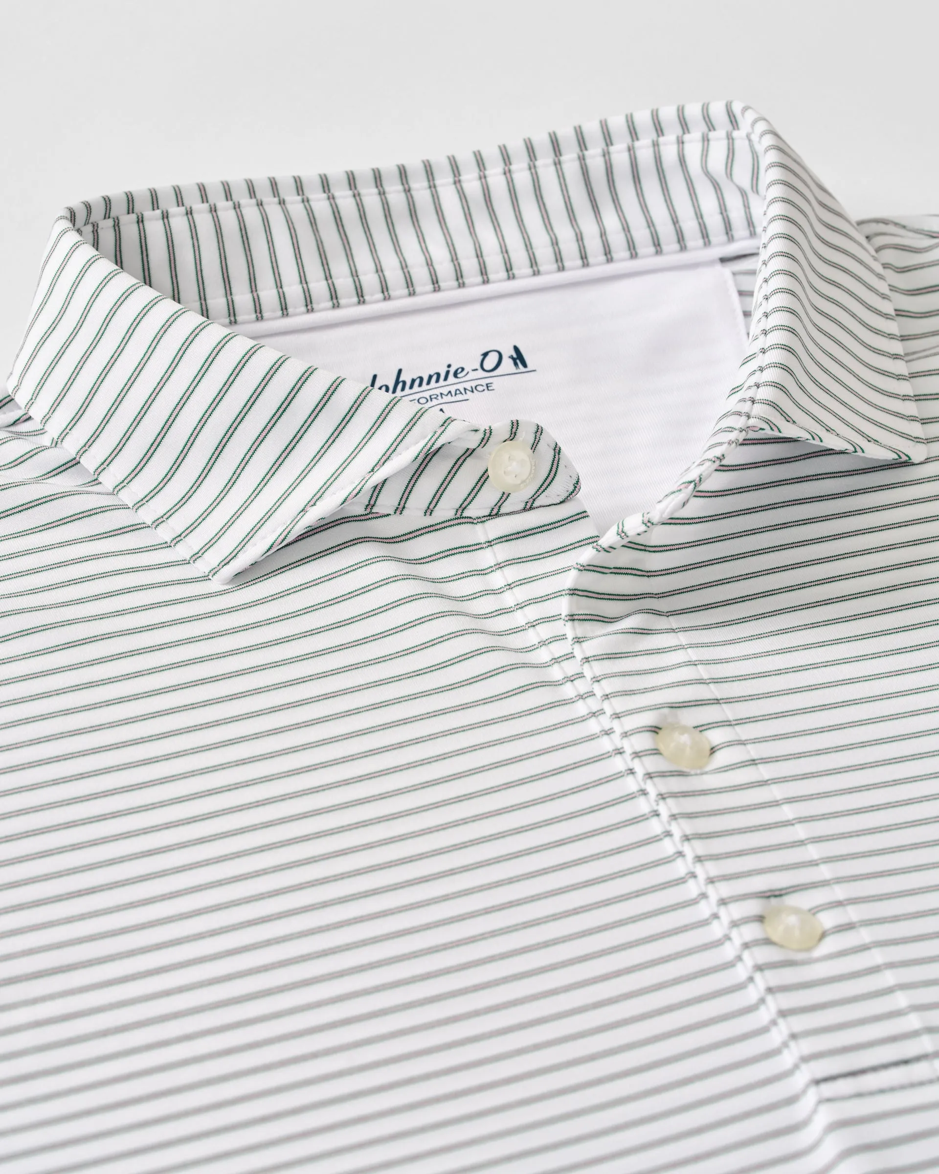 Performance Jersey Polo - Michael Stripe sold by Johnnie-O product image thumbnail 5
