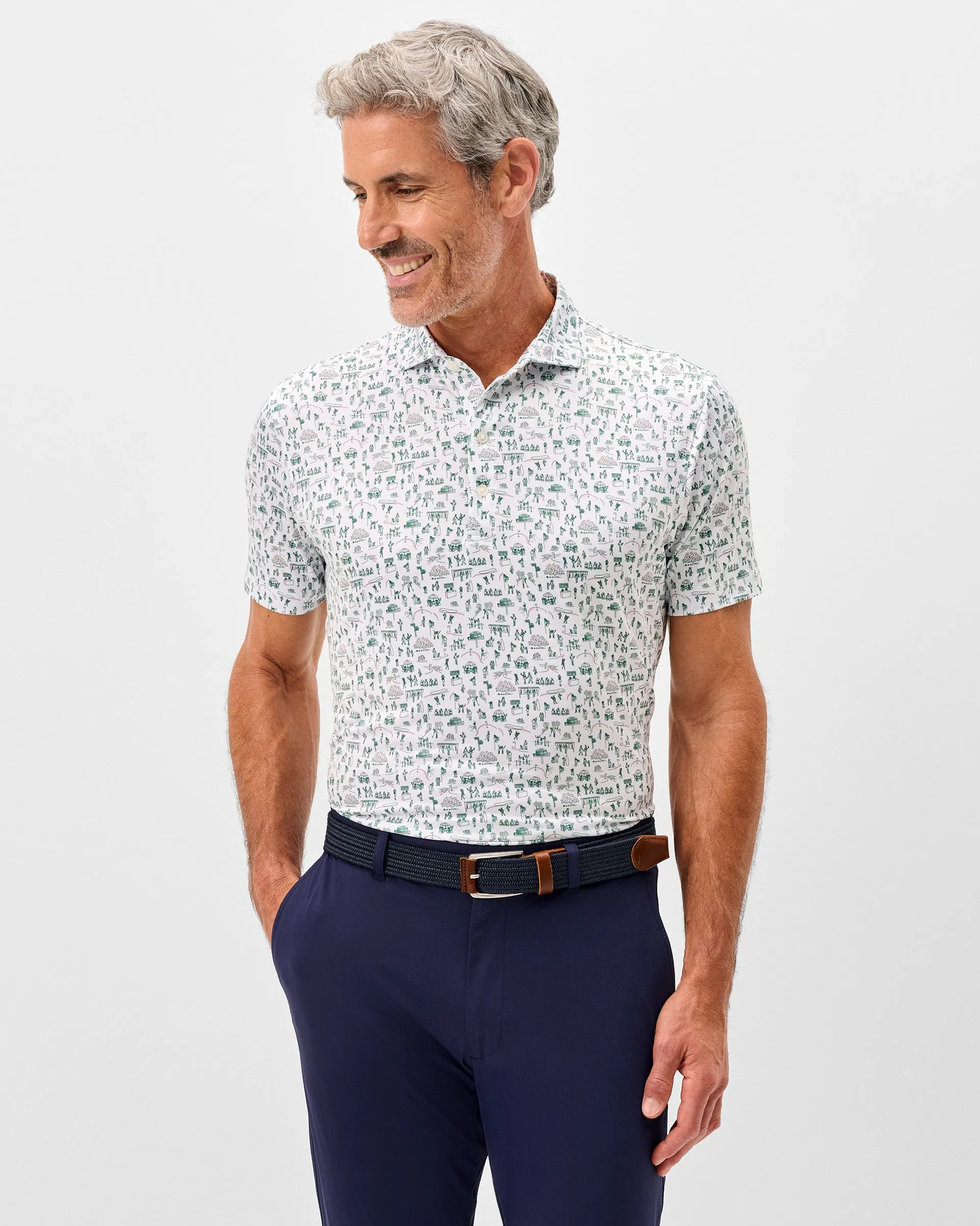 Performance Jersey Polo - The Gallery sold by Johnnie-O product image thumbnail 2