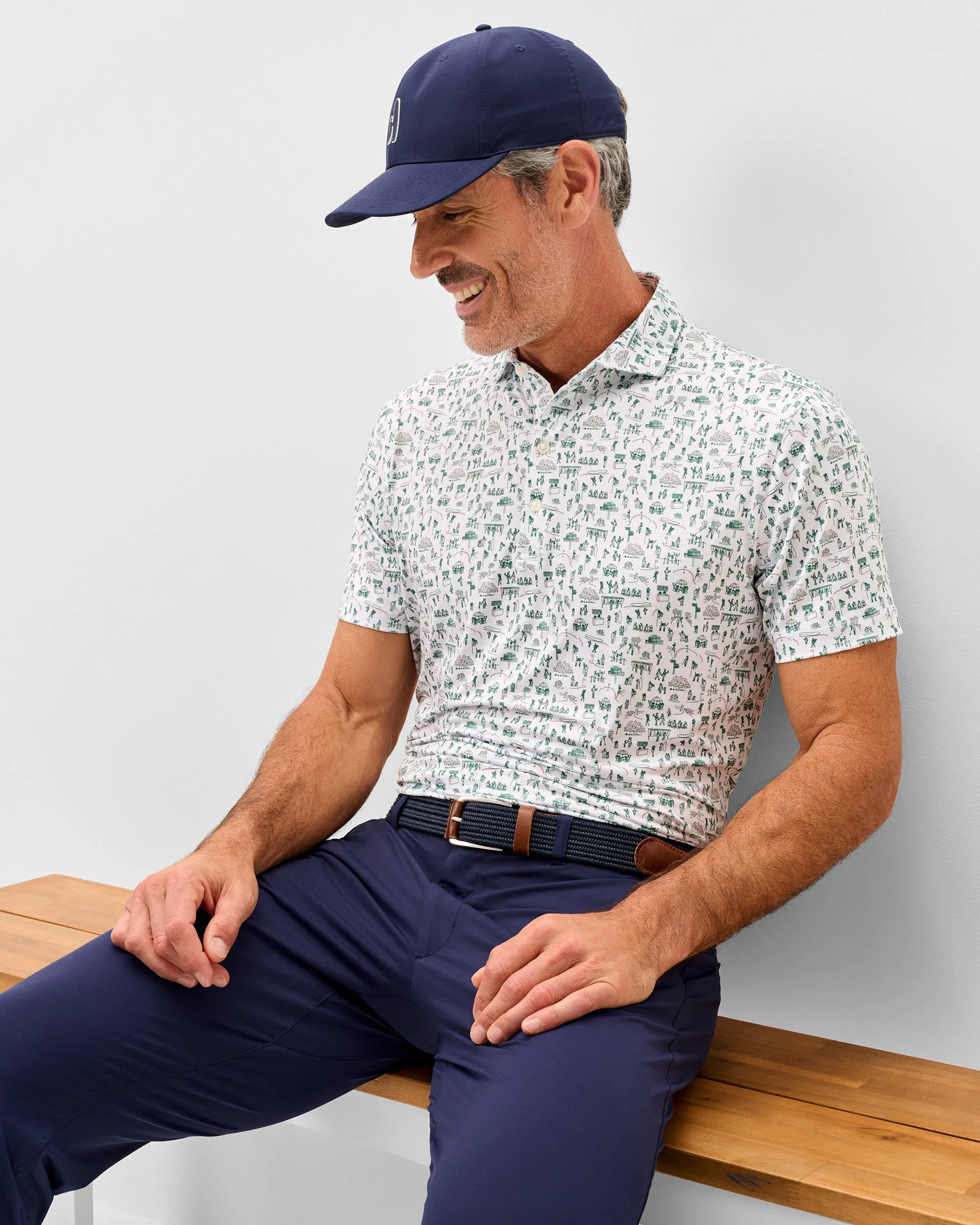 Performance Jersey Polo - The Gallery sold by Johnnie-O product image thumbnail 4