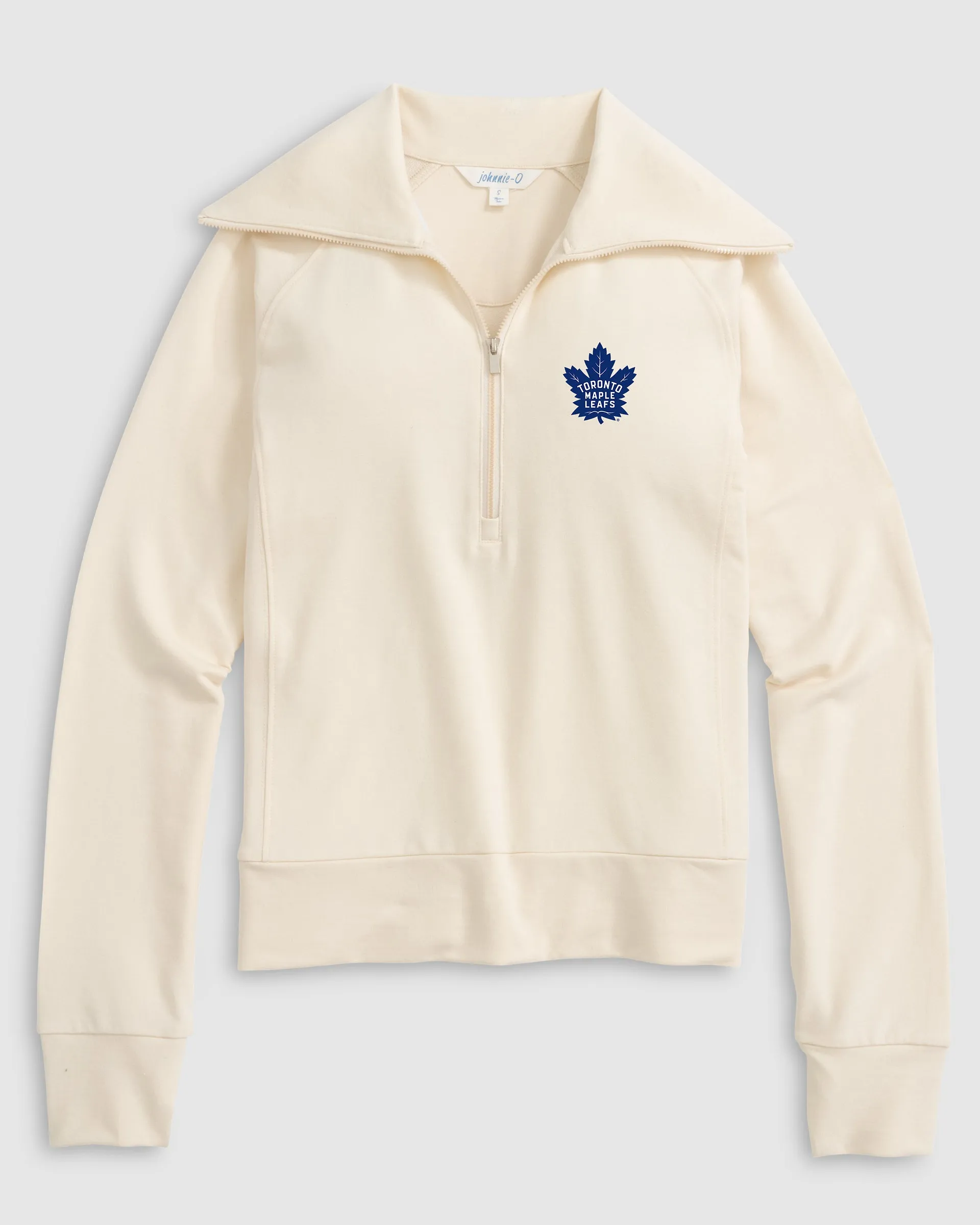 Women's Toronto Maple Leafs Eliza 1/2 Zip sold by Johnnie-O