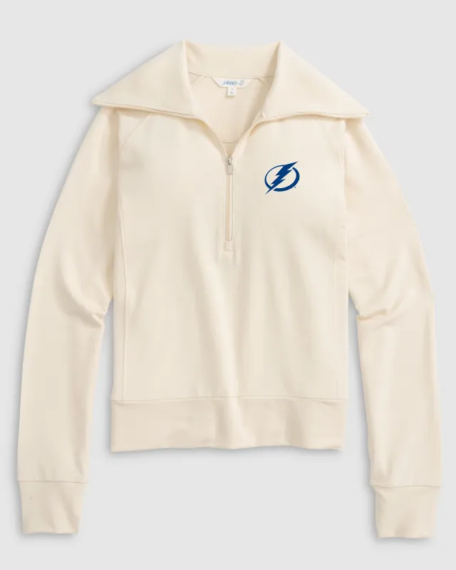 Women's Tampa Bay Lightning Eliza 1/2 Zip made by Johnnie-O