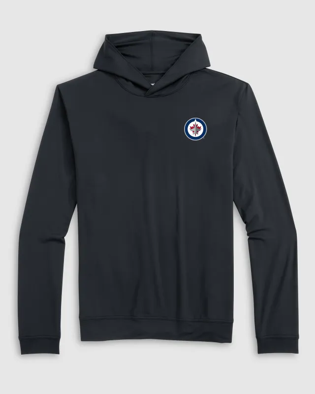 Winnipeg Jets Motion Performance Hoodie made by Johnnie-O