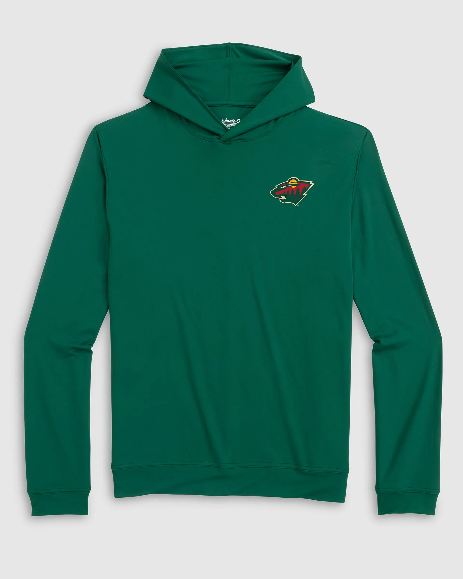 Minnesota Wild Motion Performance Hoodie sold by Johnnie-O
