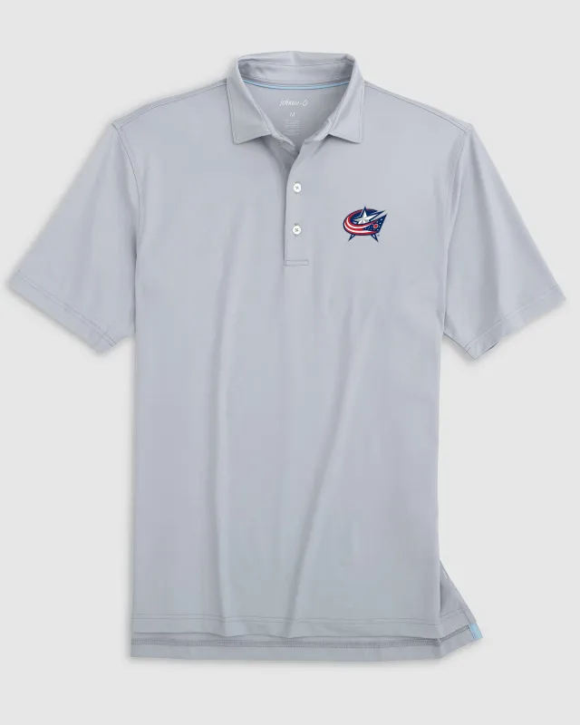 Columbus Blue Jackets Birdie Performance Jersey Polo sold by Johnnie-O