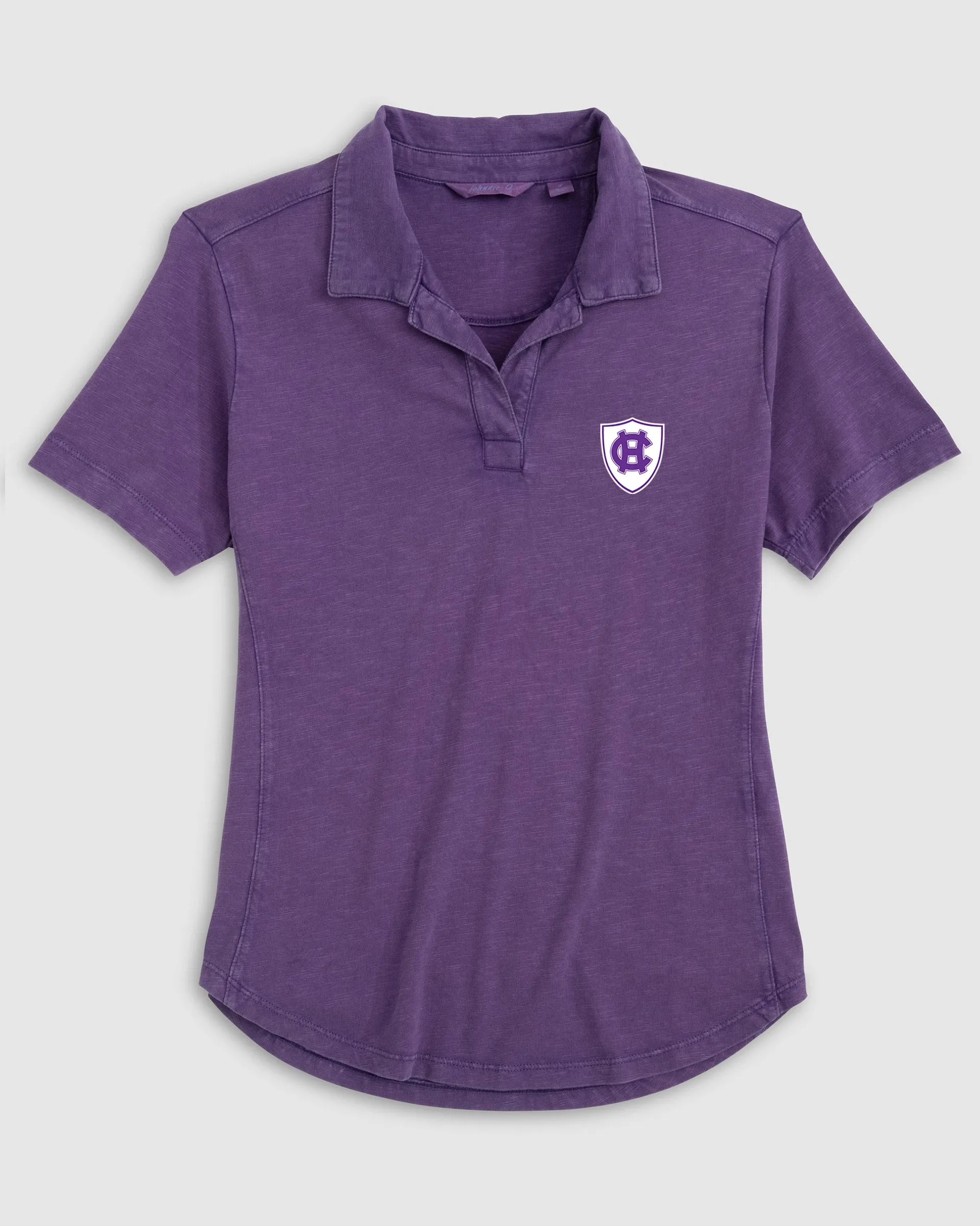 Women's College of the Holy Cross Coastal Wash Polo sold by Johnnie-O product image thumbnail 4