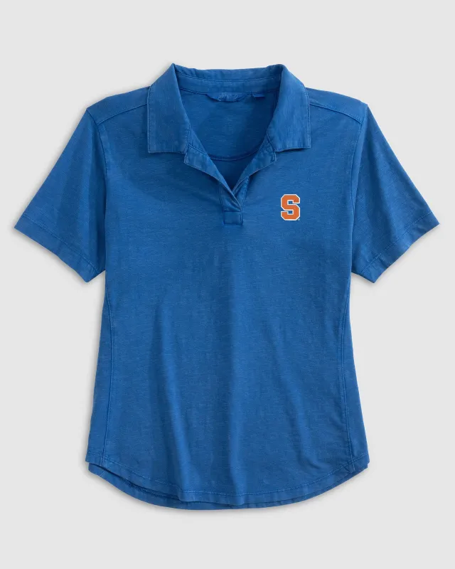 Women's Syracuse Coastal Wash Polo sold by Johnnie-O