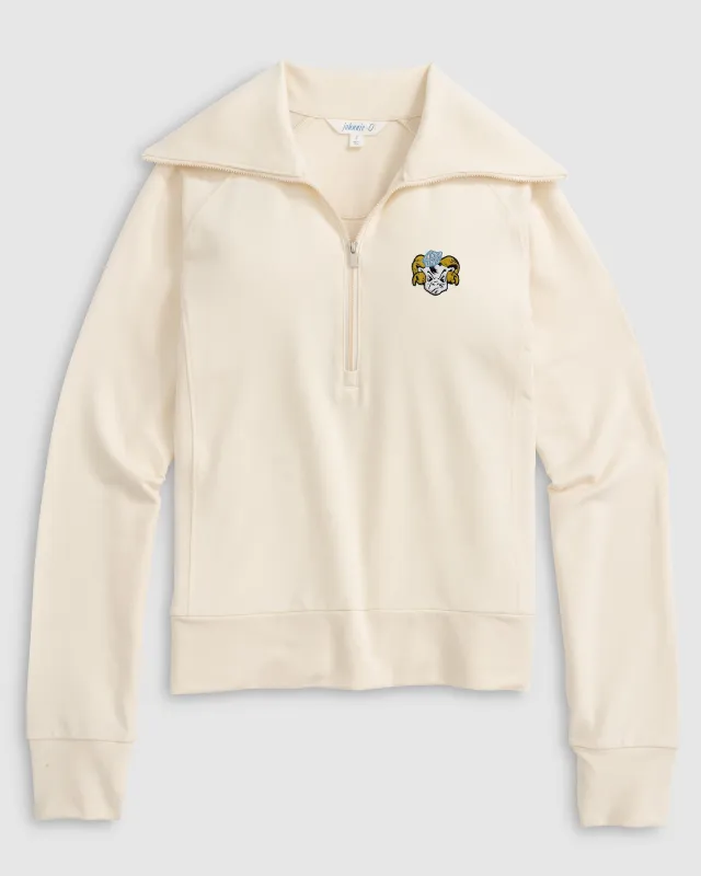 Women's University of North Carolina Eliza 1/2 Zip - Vault Logo made by Johnnie-O