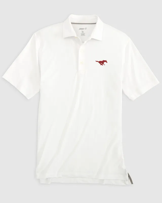 Southern Methodist University Birdie Performance Jersey Polo sold by Johnnie-O