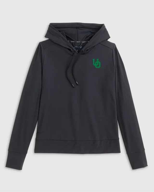 Women's University of Oregon Nalla Performance Hoodie sold by Johnnie-O