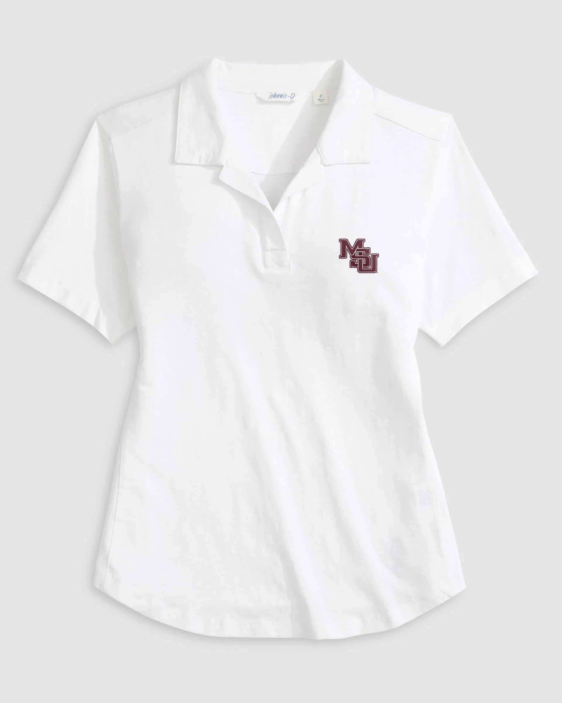 Women's Mississippi State University Coastal Wash Polo - Vault Logo sold by Johnnie-O product image thumbnail 3